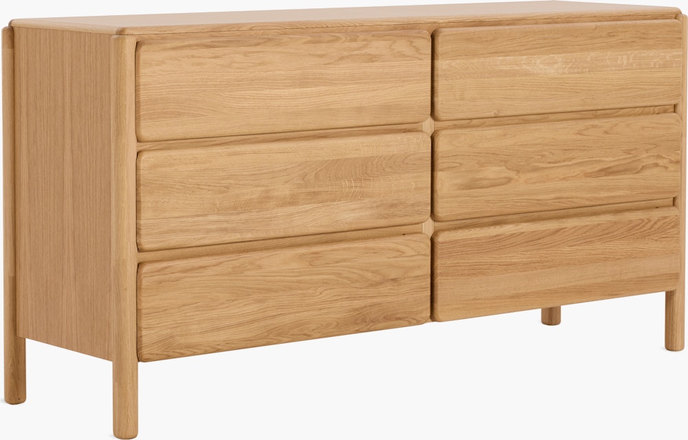 Sumu Dresser - Oak 6 Drawer Dresser