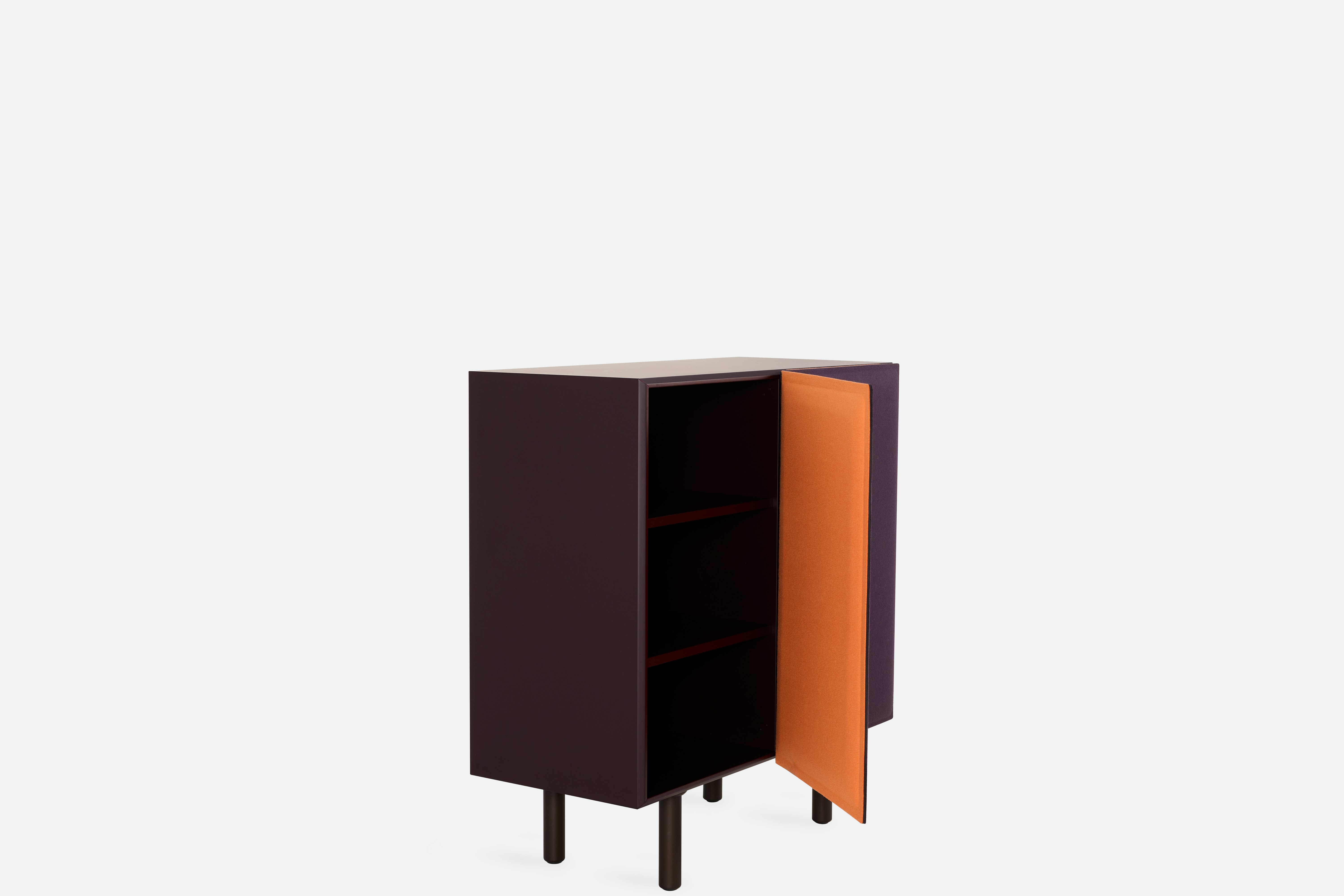 Tacito Sideboard - navy,  orange