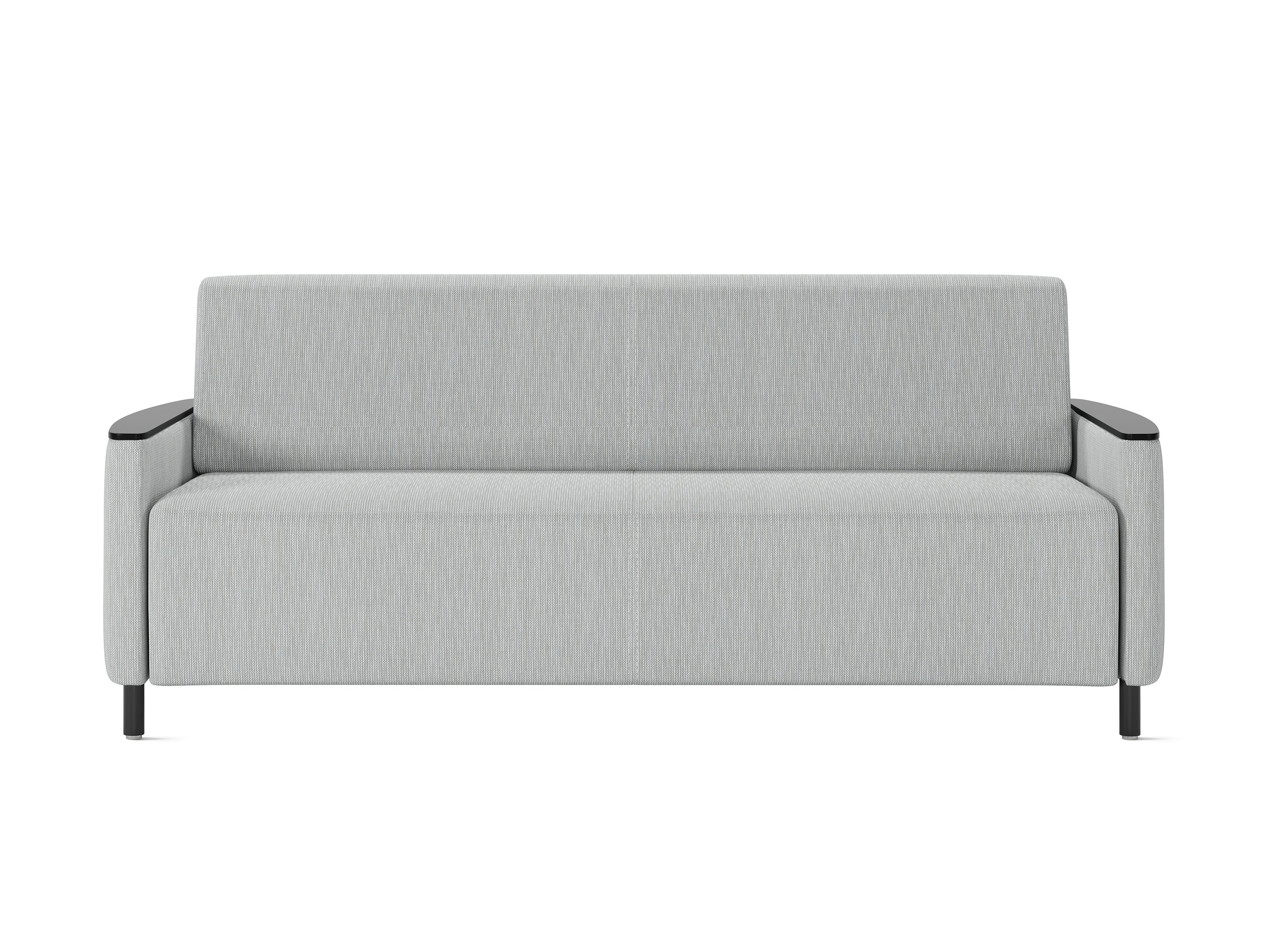 Pamona Flop Sofa, light grey, front