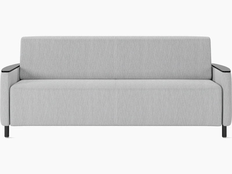 Pamona Flop Sofa, light grey, front