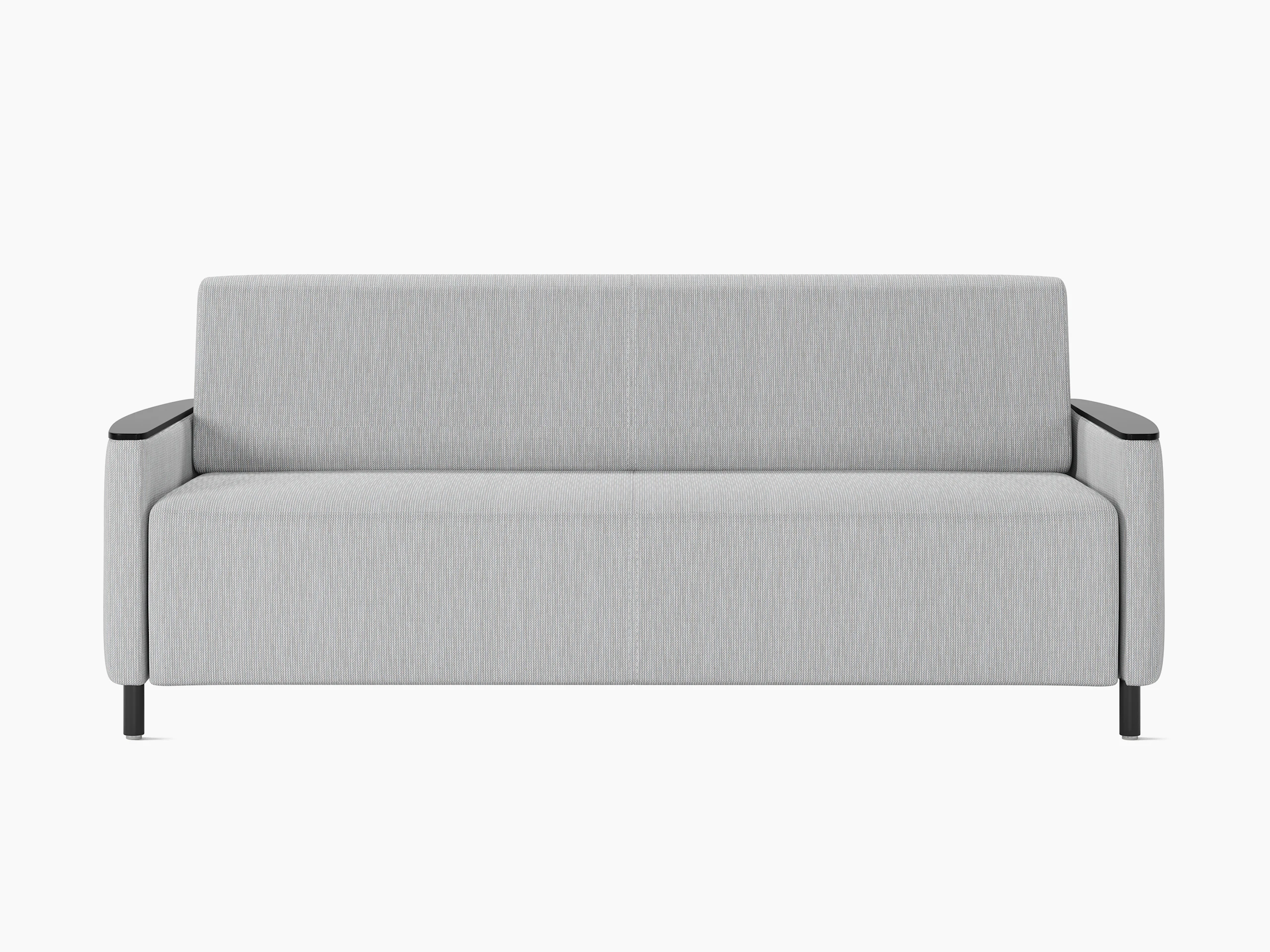 Pamona Flop Sofa, light grey, front