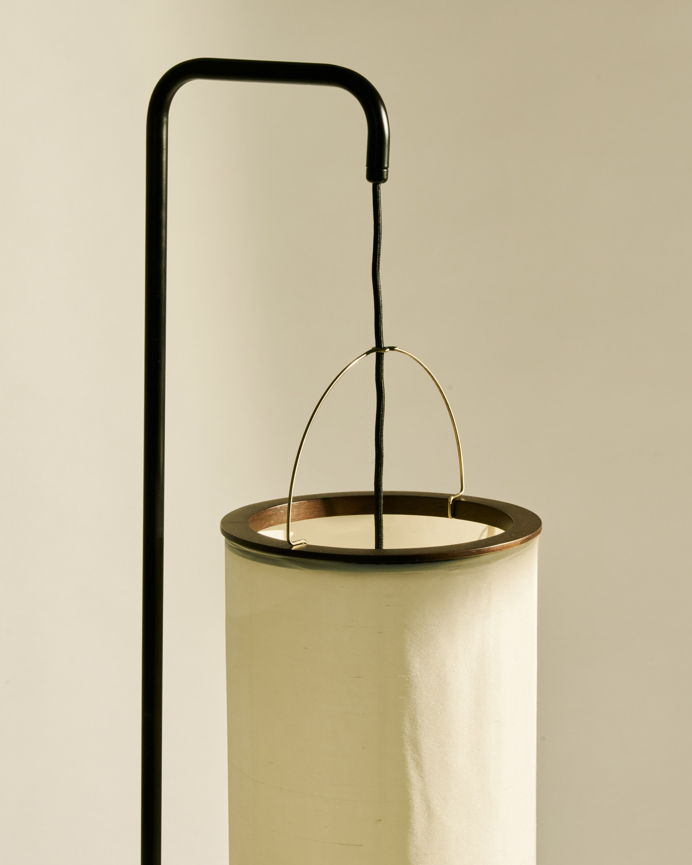 Silk Lantern Floor Lamp