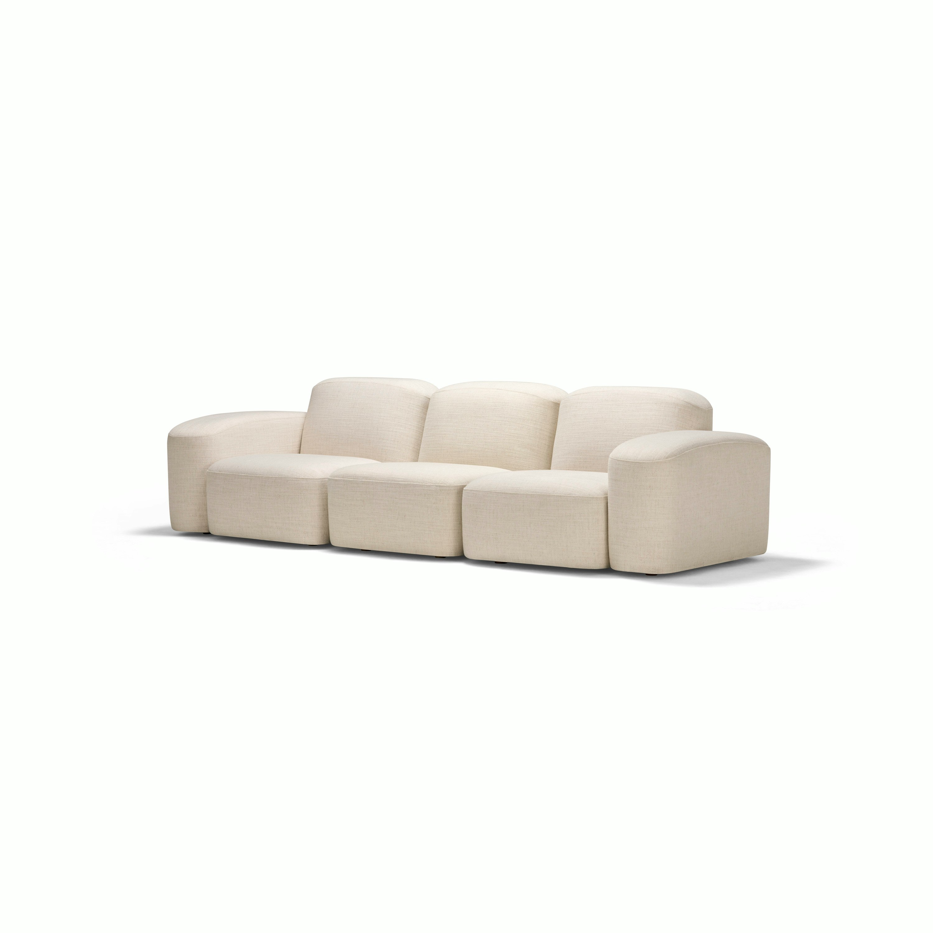 Muse Sofa - 3 Seater, Hyams, Sable