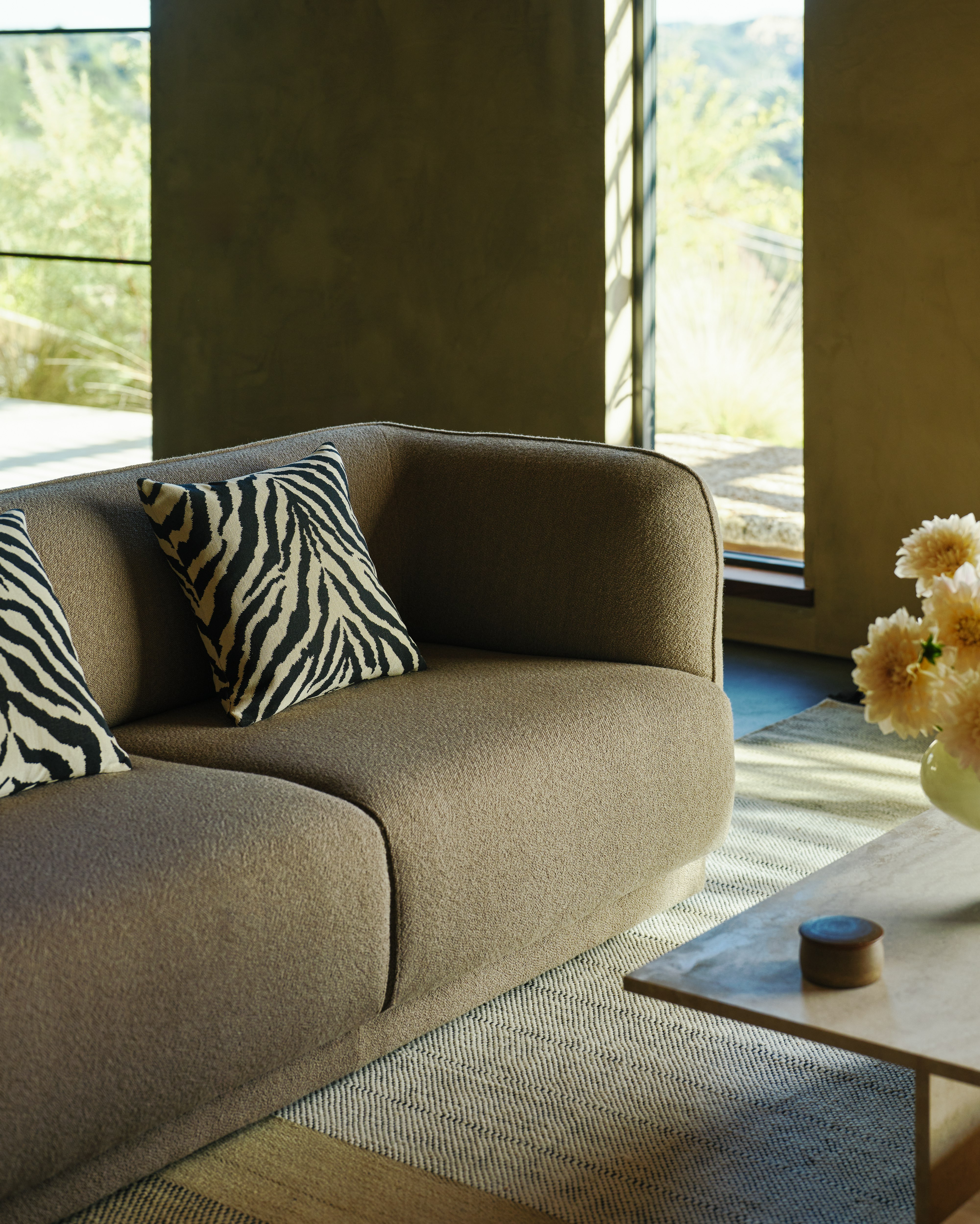 Clarence House Zebra Pillow