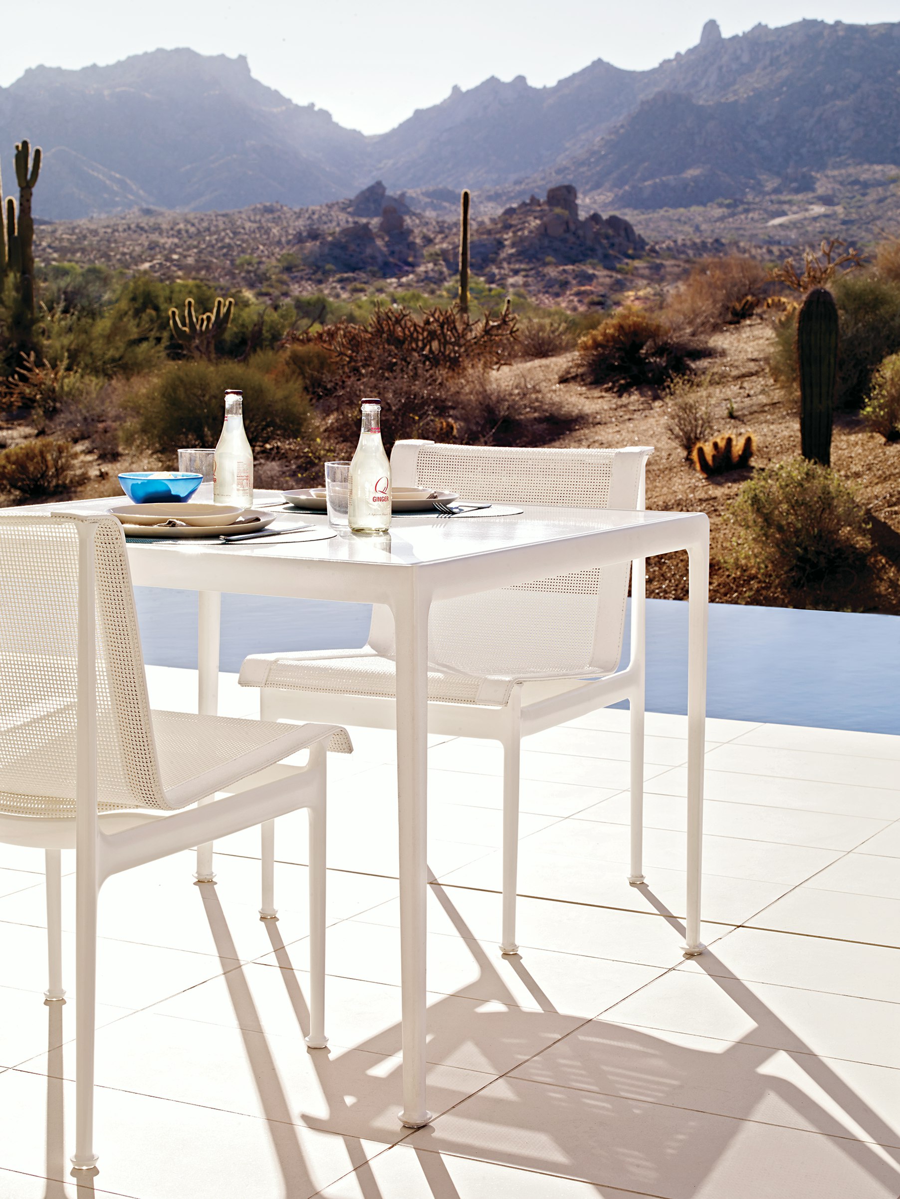 1966 Porcelain Dining Table