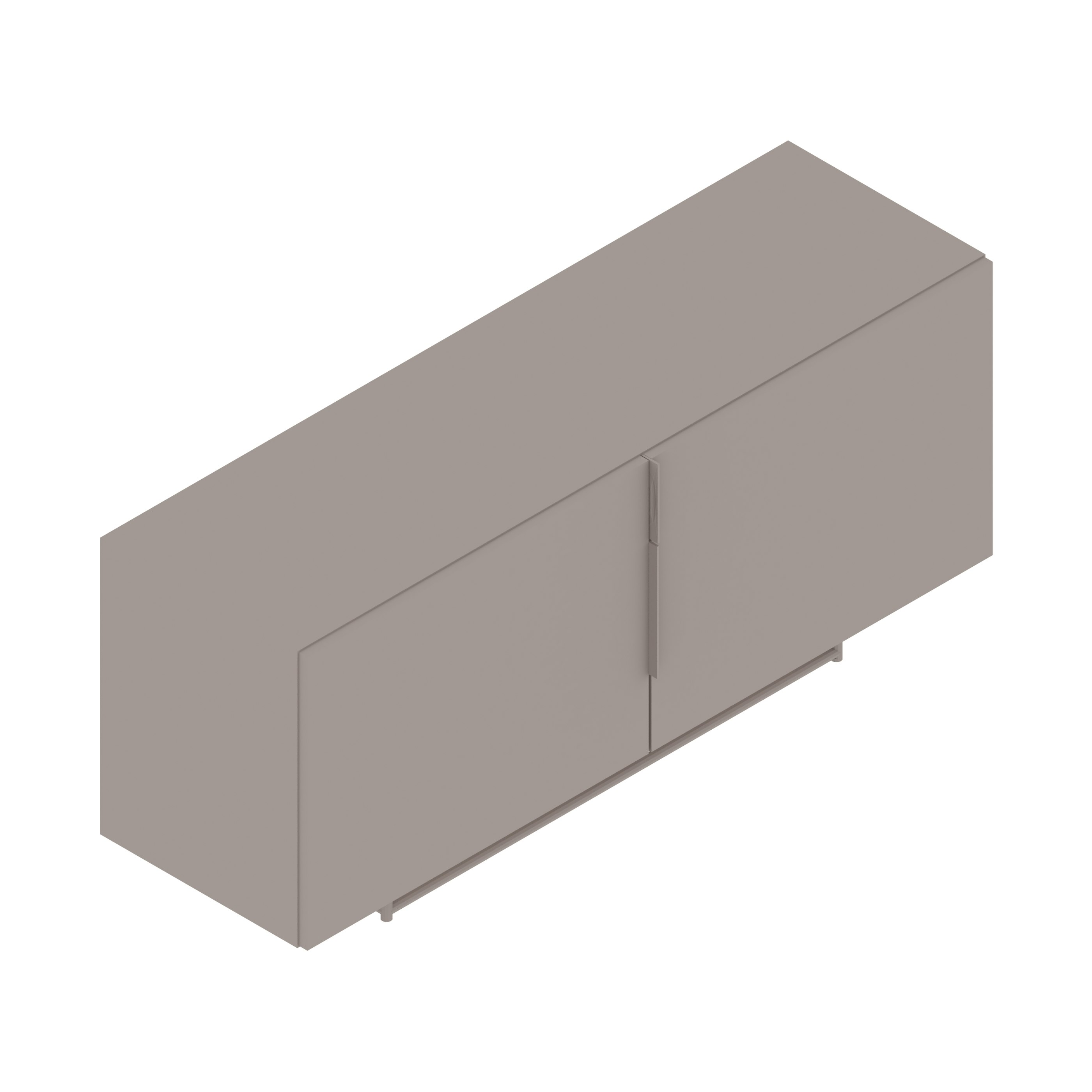 A generic rendering - Domino Credenza | 2 Units Wide