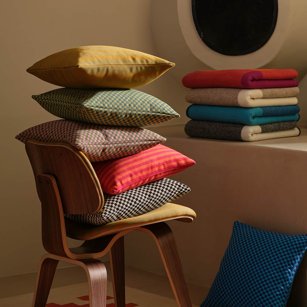 Alexander Girard textiles and pillows