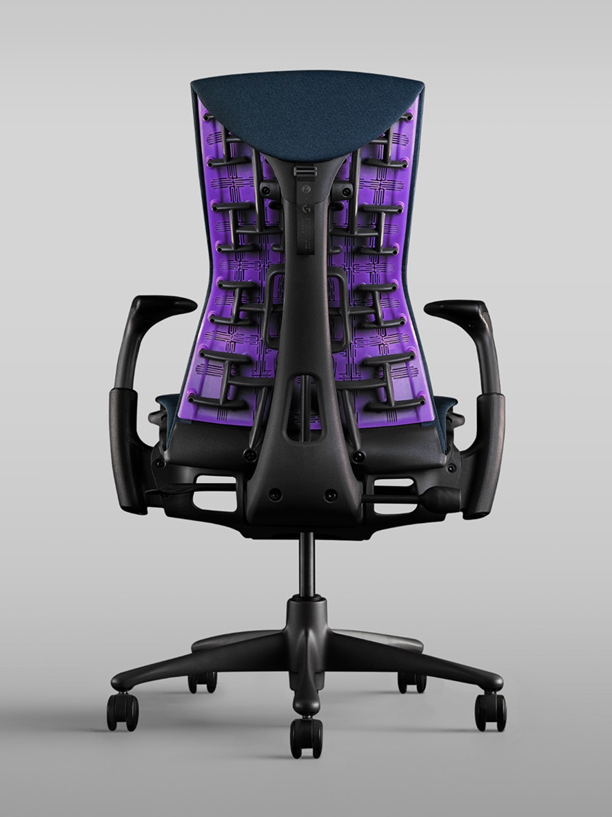 Embody Gaming Chair, Graphite/Nova, Sync Nightfall