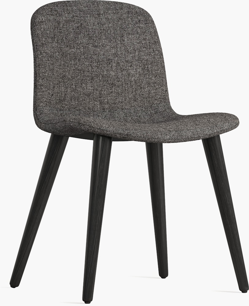 Bacco Chair - Space,  605 Flint,  Black Ash