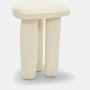 Isola Side Table - High Gloss Antique White