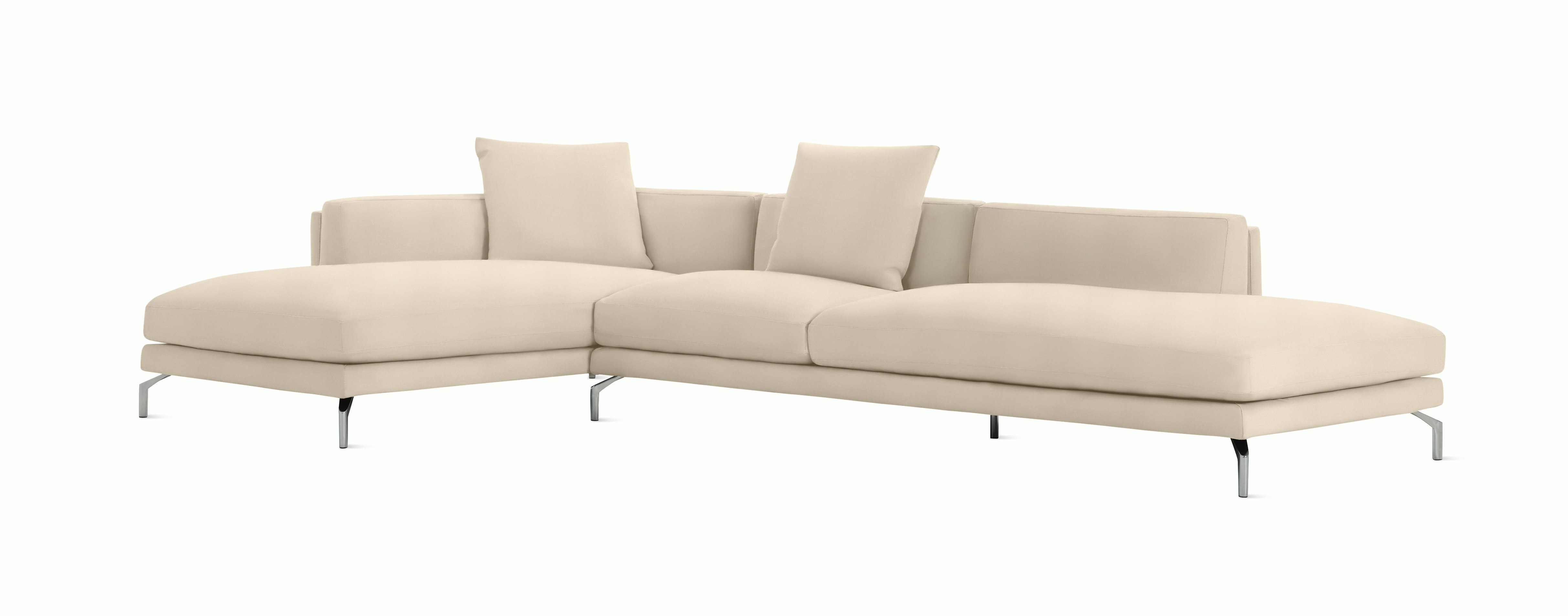 Como Open Sectional - Left Facing