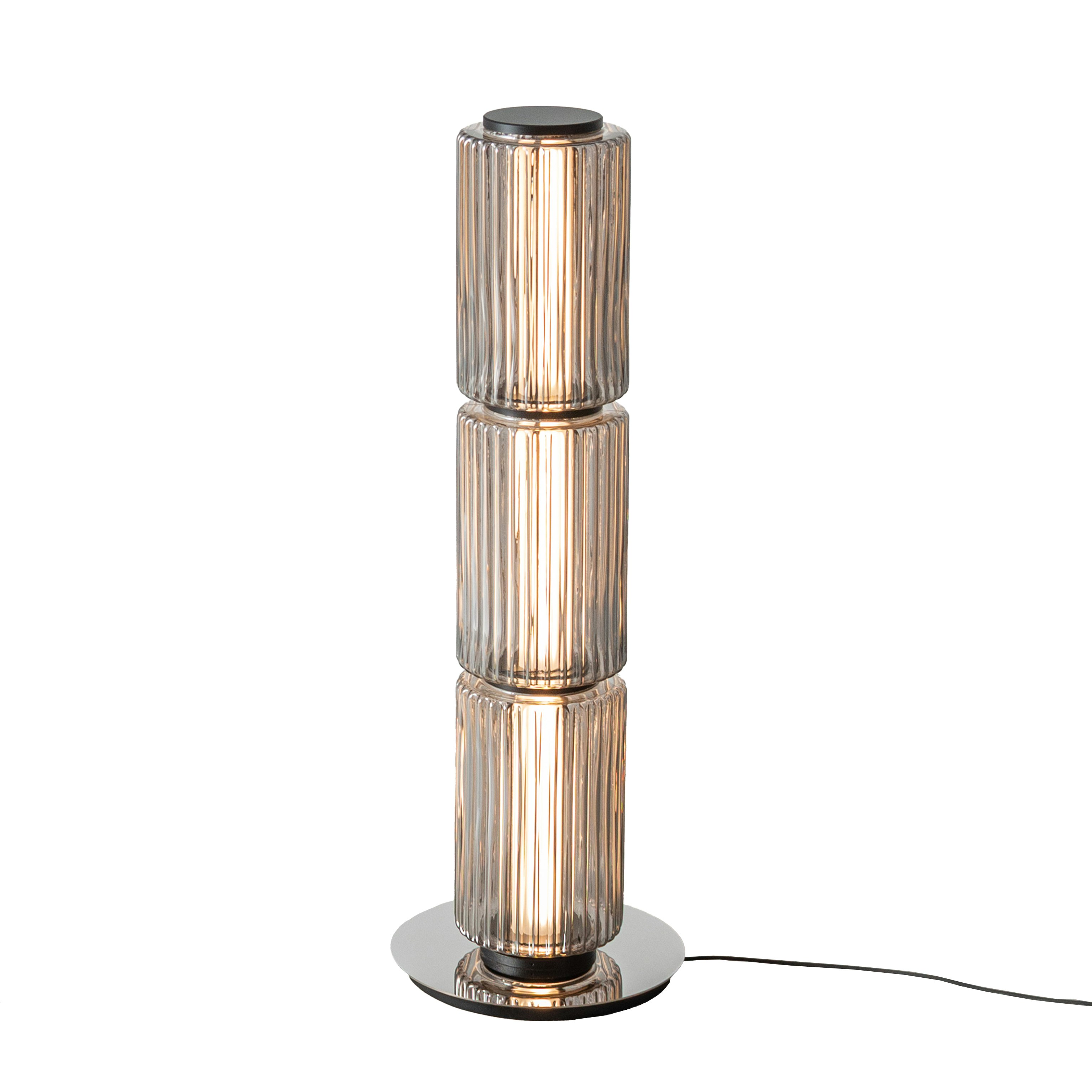 Column 175 Floor Lamp 3- Carbon