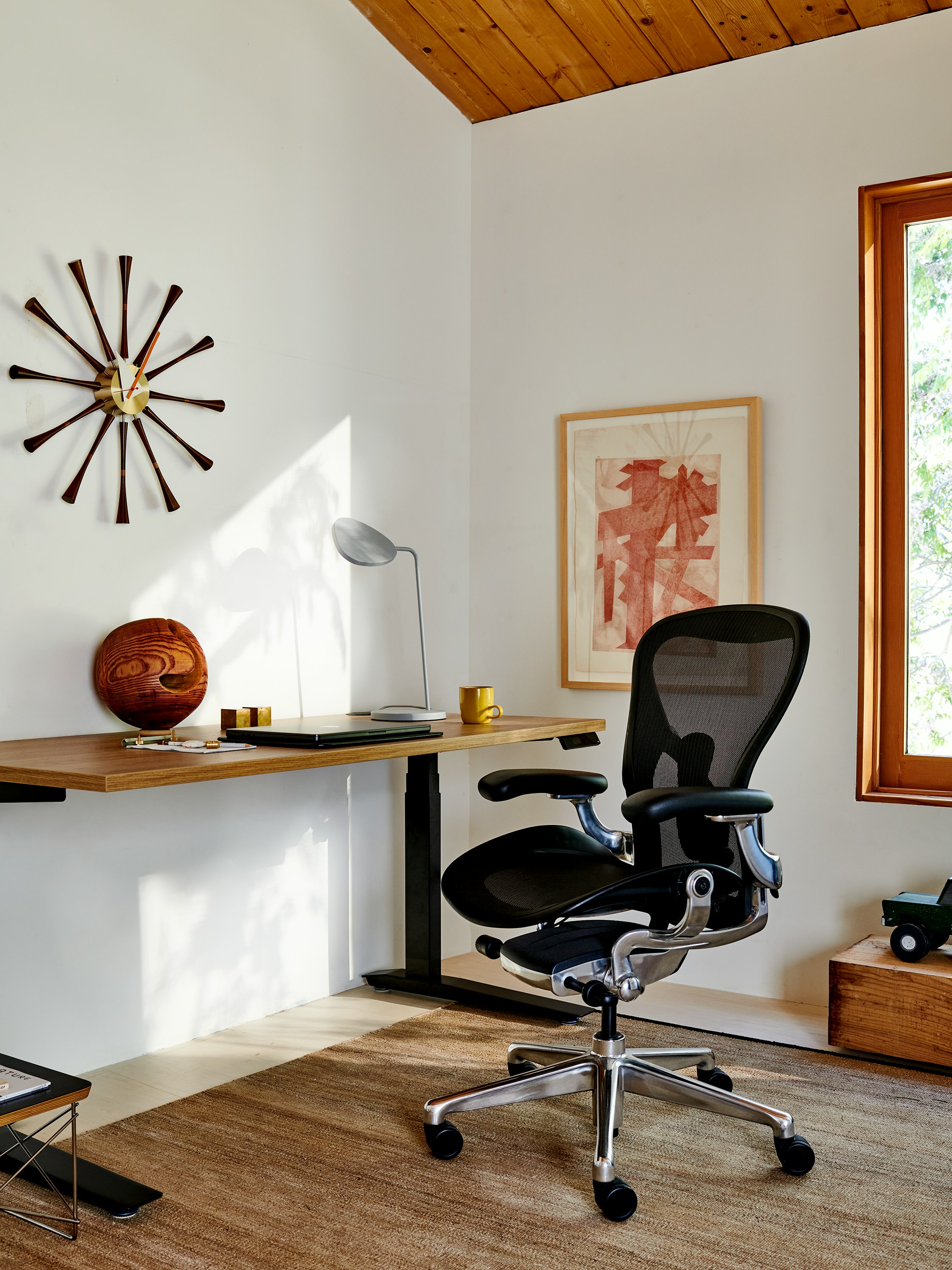 Aeron chair with Jarvis desk