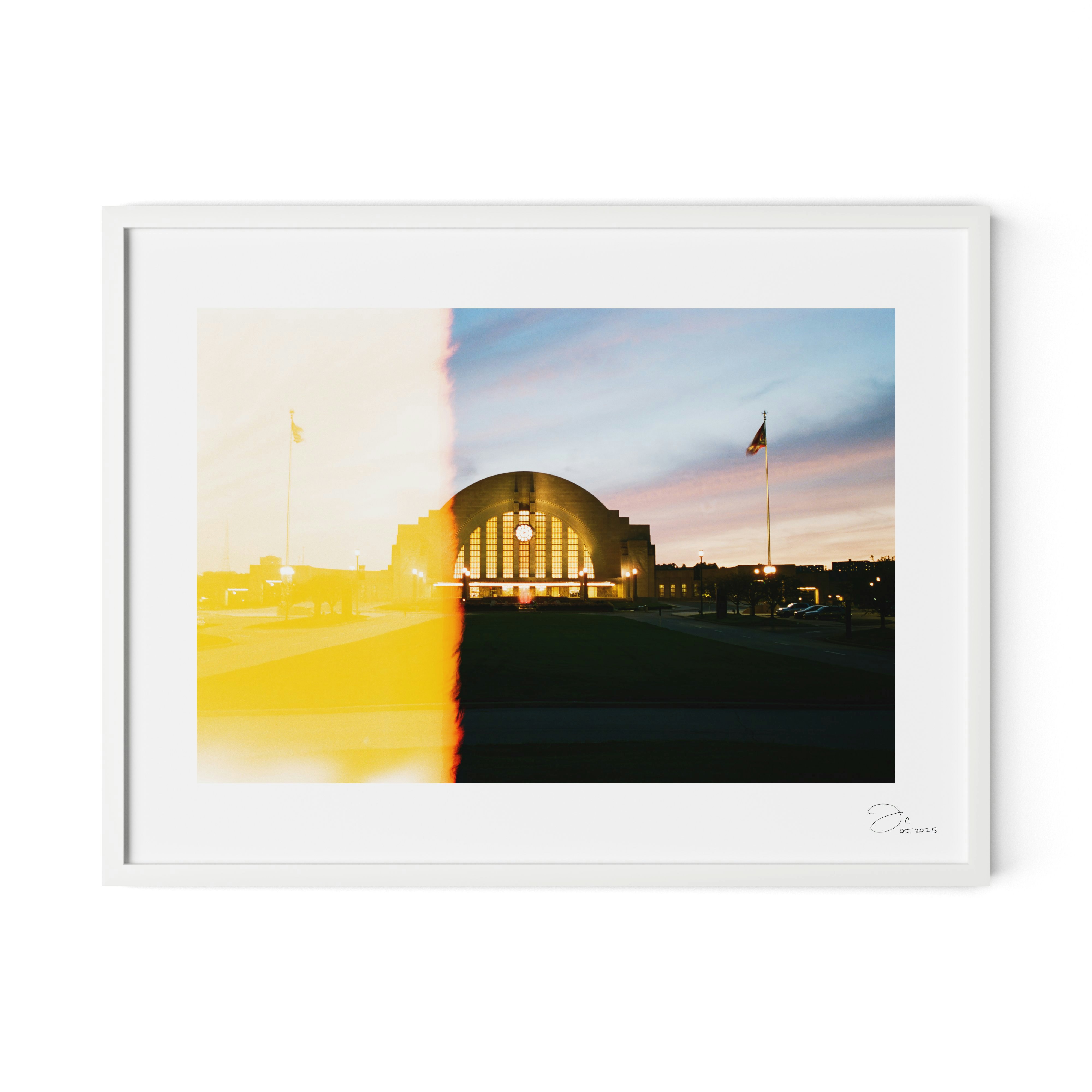 Union Terminal - 24 x 32, White Maple