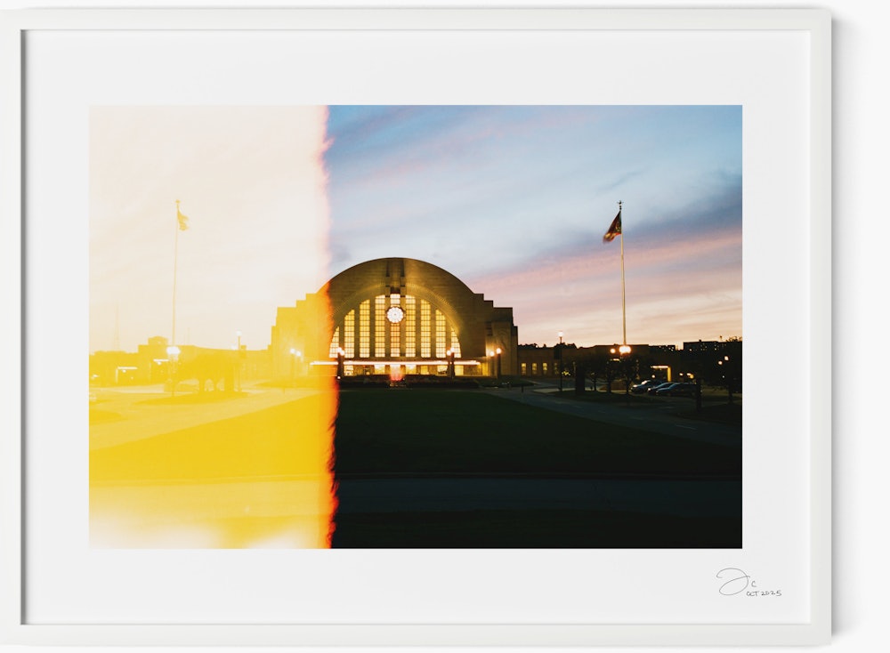 Union Terminal - 24 x 32, White Maple