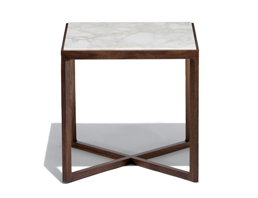 Knoll American Walnut Krusin Side Table