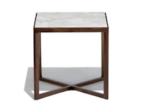 Knoll American Walnut Krusin Side Table