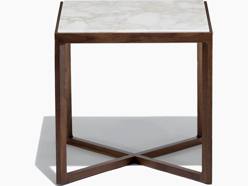 Knoll American Walnut Krusin Side Table