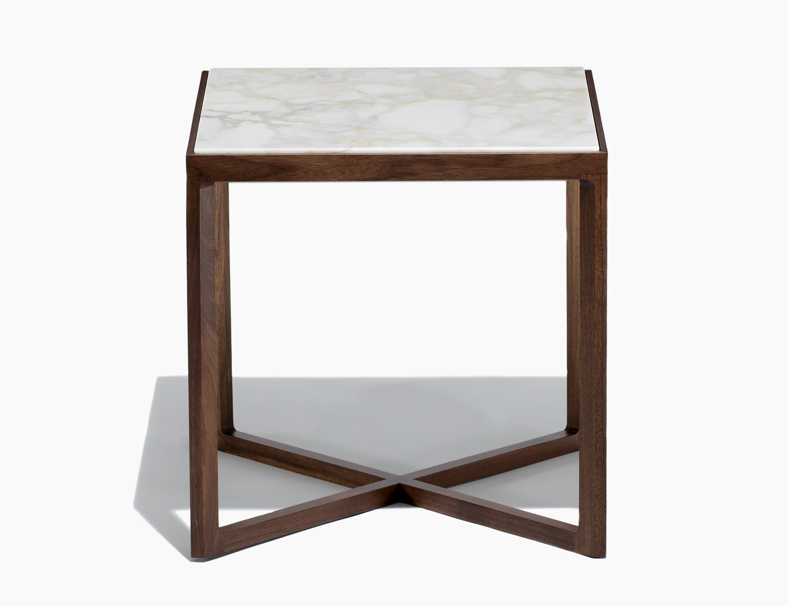 Knoll American Walnut Krusin Side Table