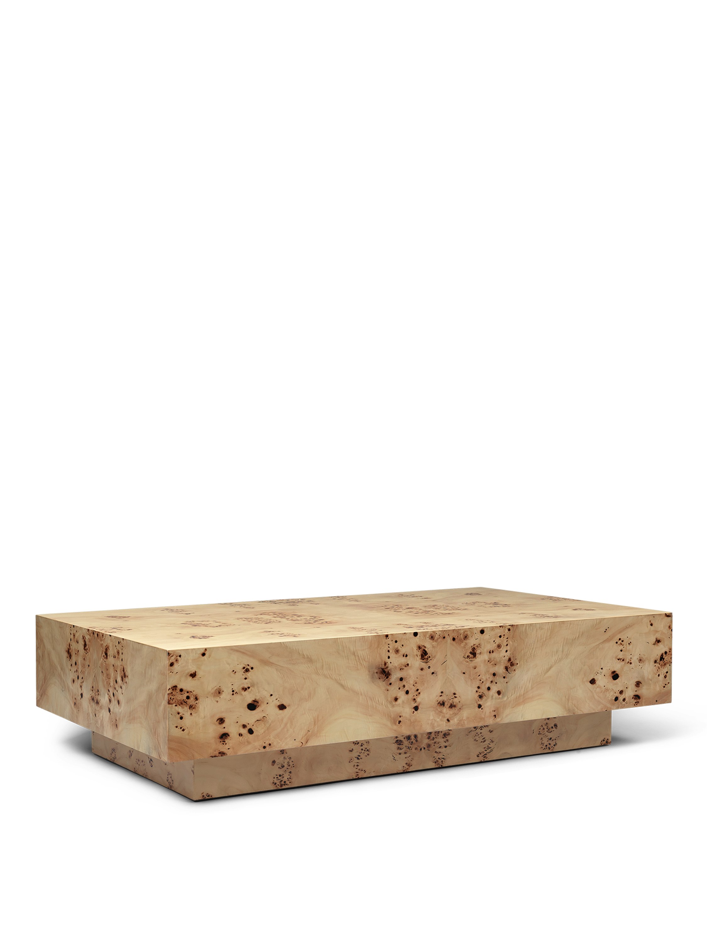 Burl Coffee Table - Poplar Burl