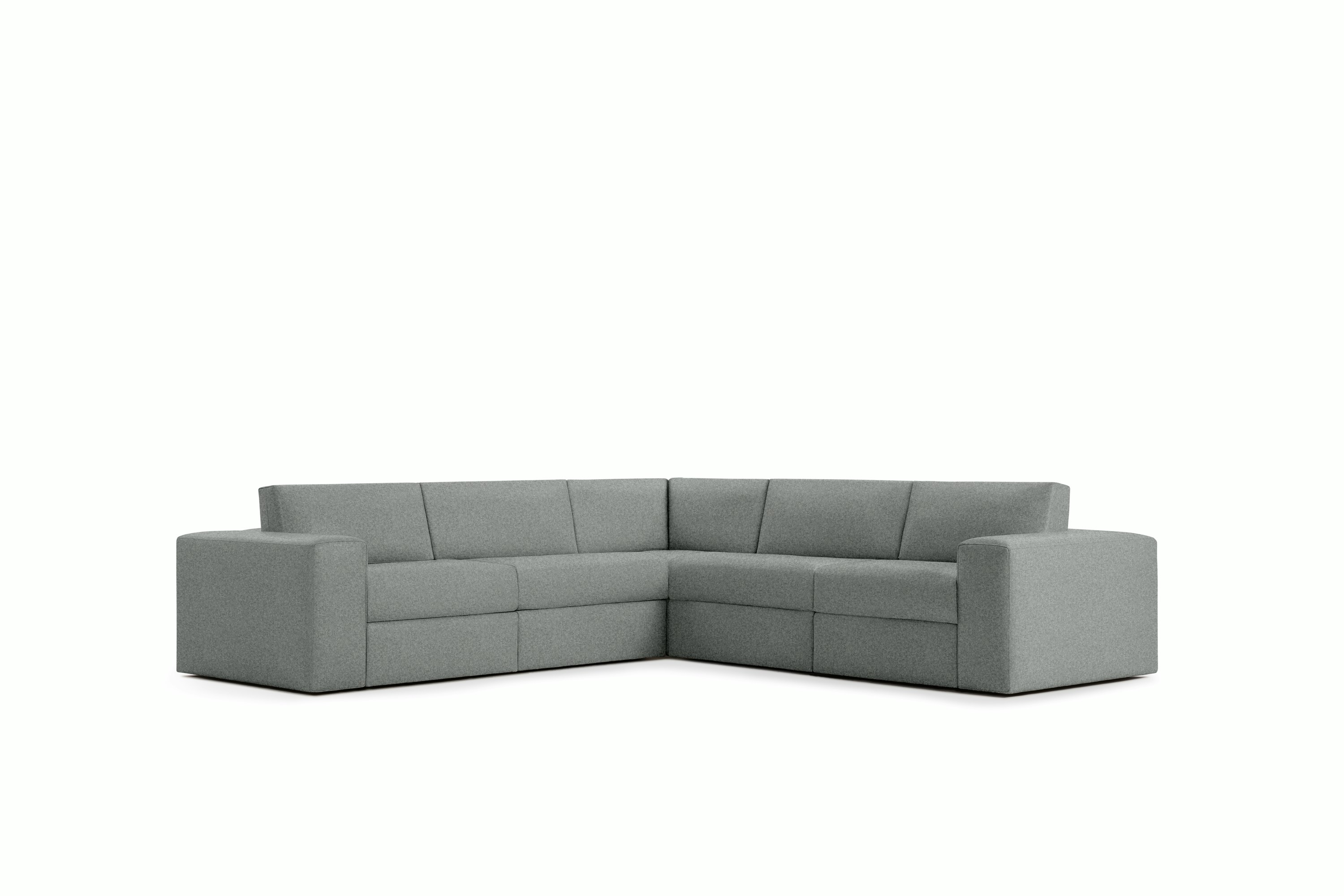 Irvin Corner Sectional -  Pecora,  Grey