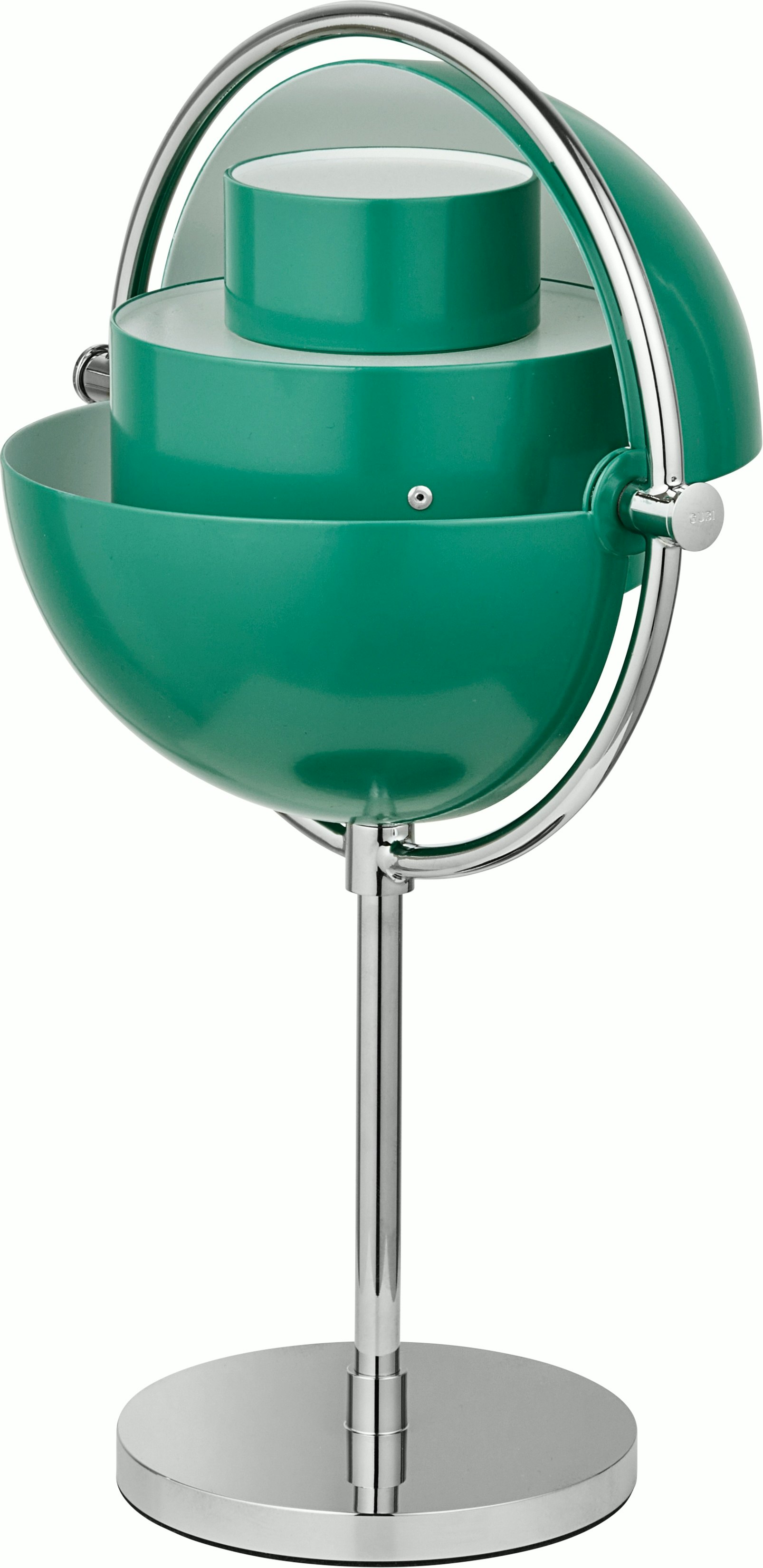 Multi Lite Portable Lamp - Teal Green, Chrome