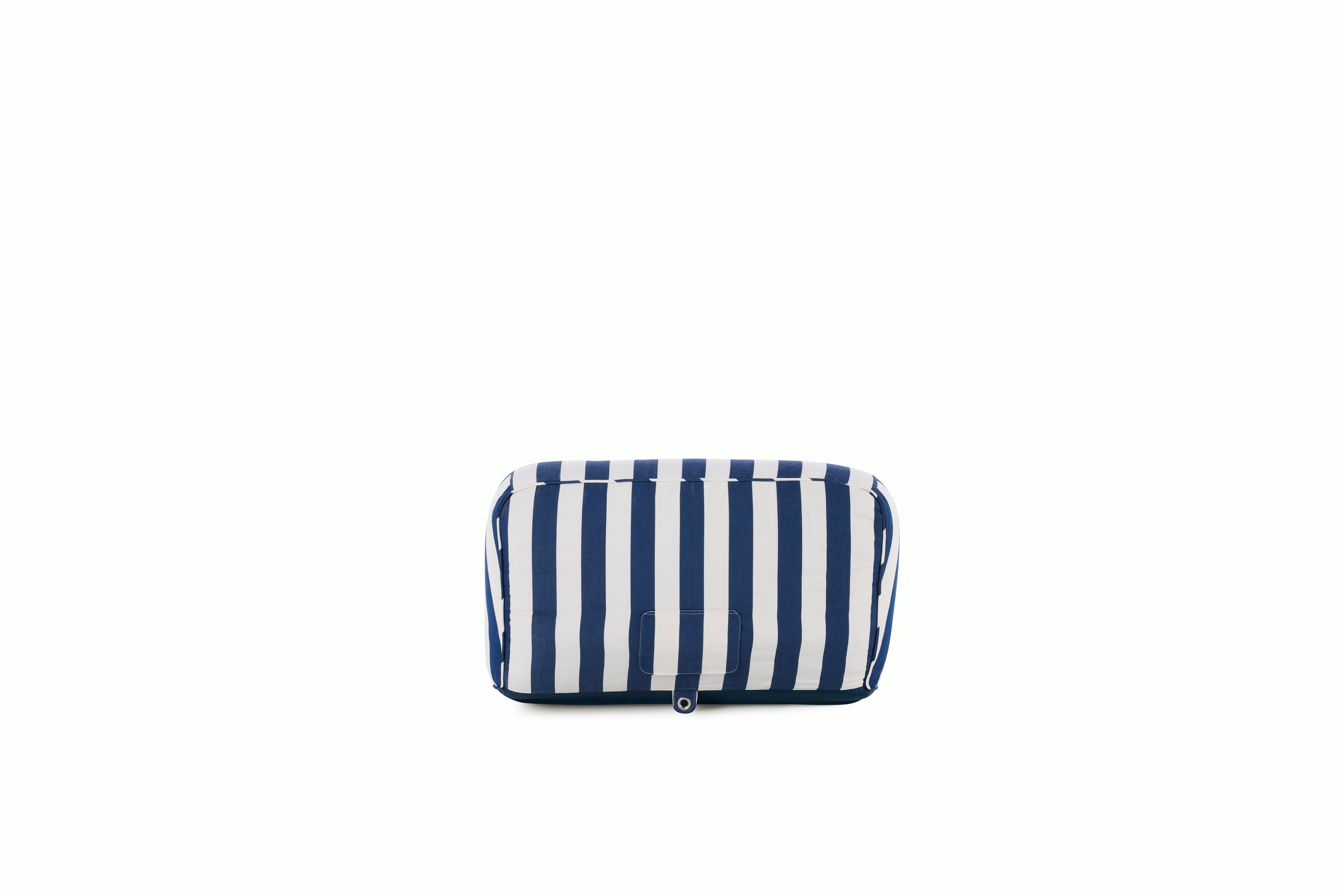 Single Lilo Pool Float - blue/white stripe