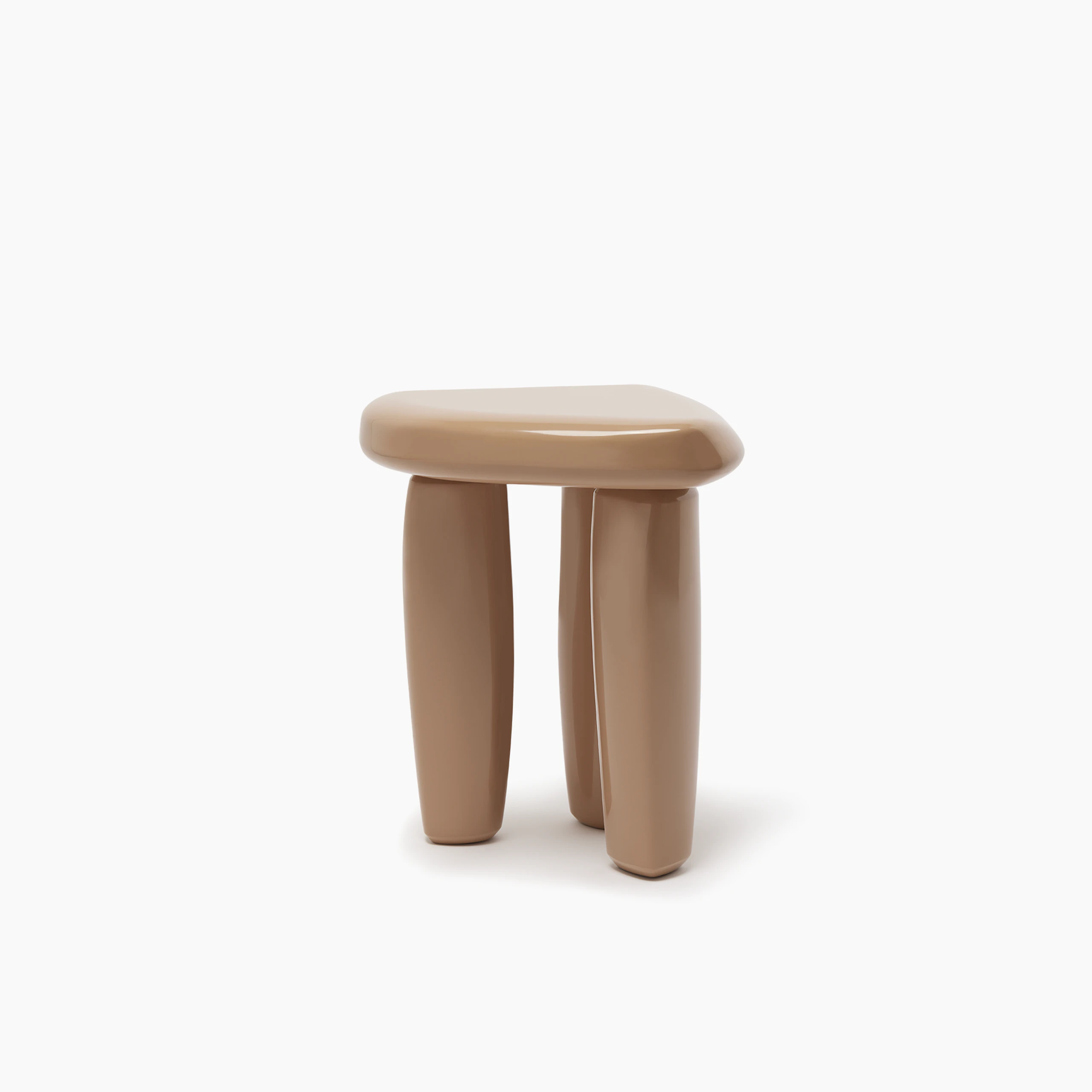 Isola Side Table - High Gloss Frappe