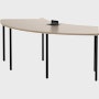 Starline Table, 42 x 85 in Phantom Cocoa and Black