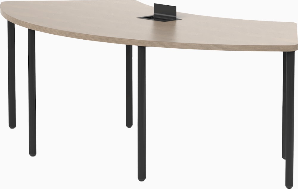 Starline Table, 42 x 85 in Phantom Cocoa and Black