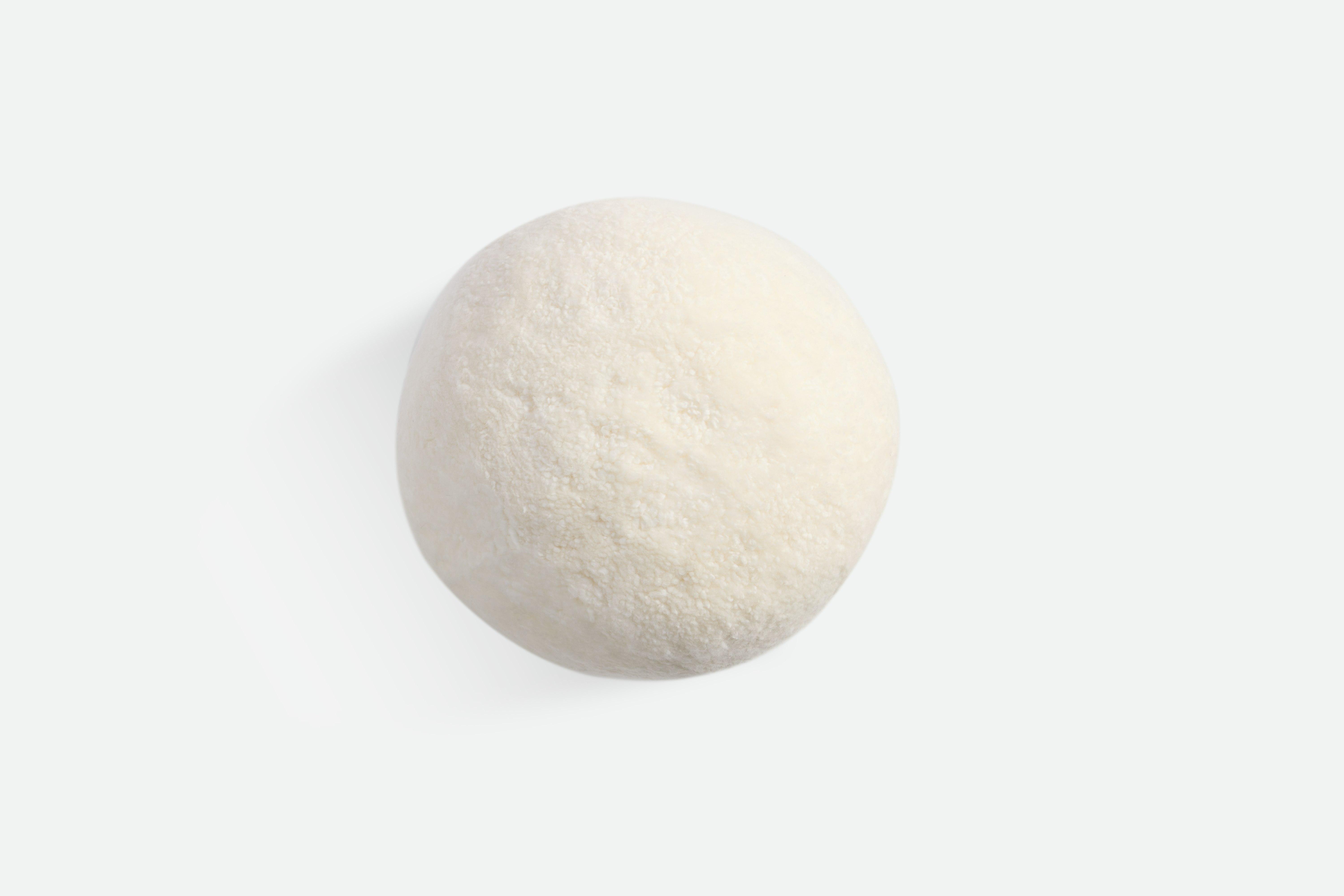 Sphere Sheepskin Throw Pillow