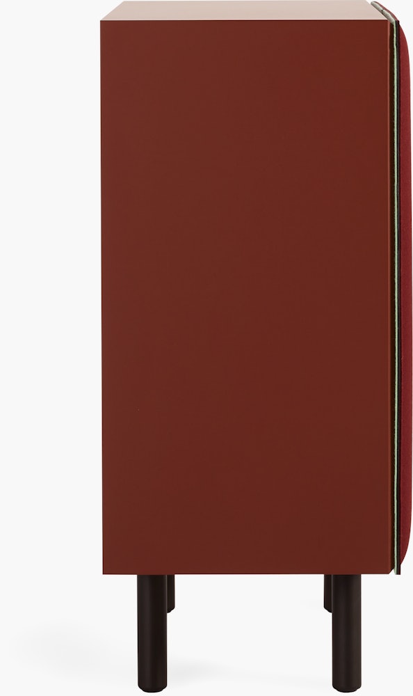 Tacito Sideboard - burgundy,  mint