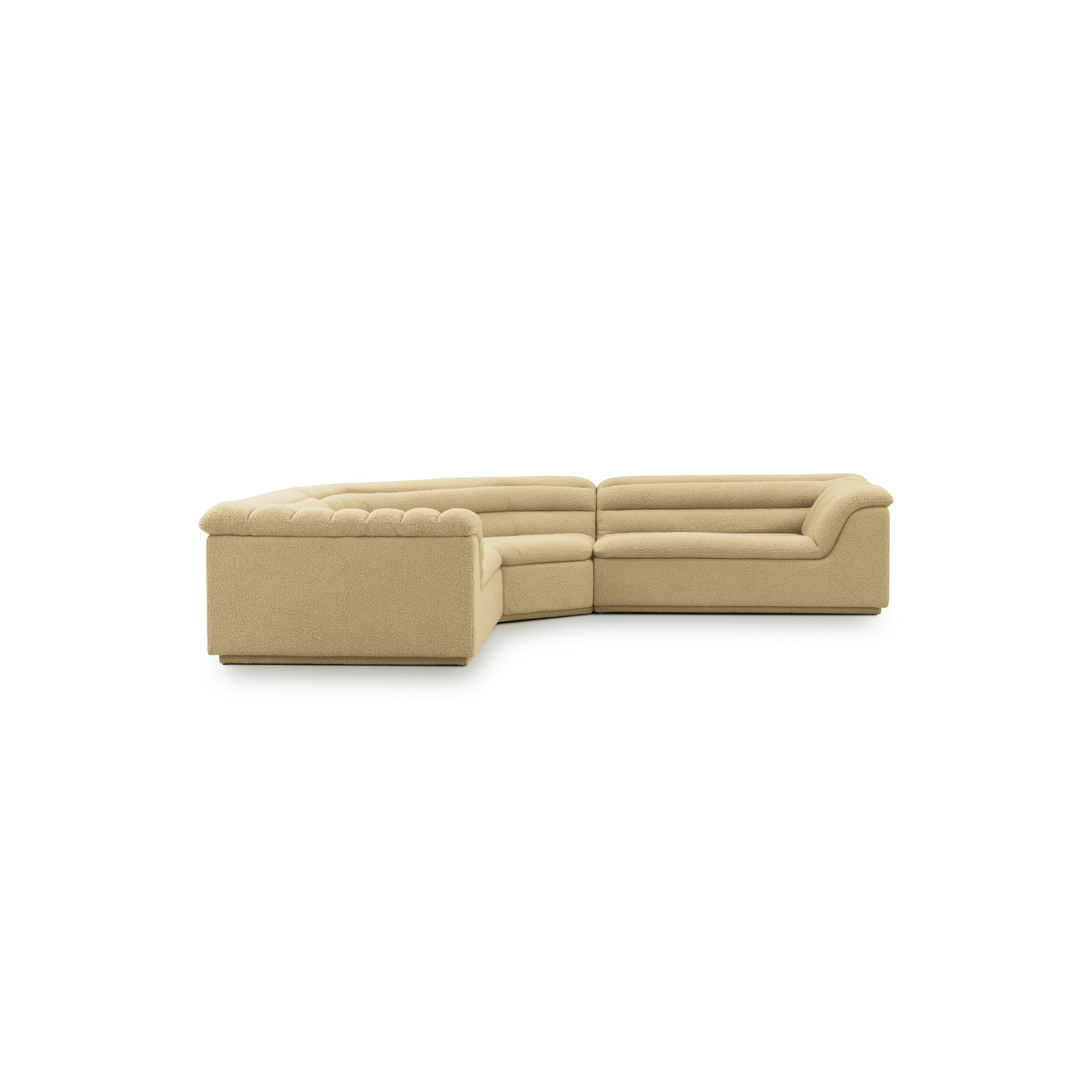 Float Sectional - 3 Piece Modular Sectional, Airlie, Camel