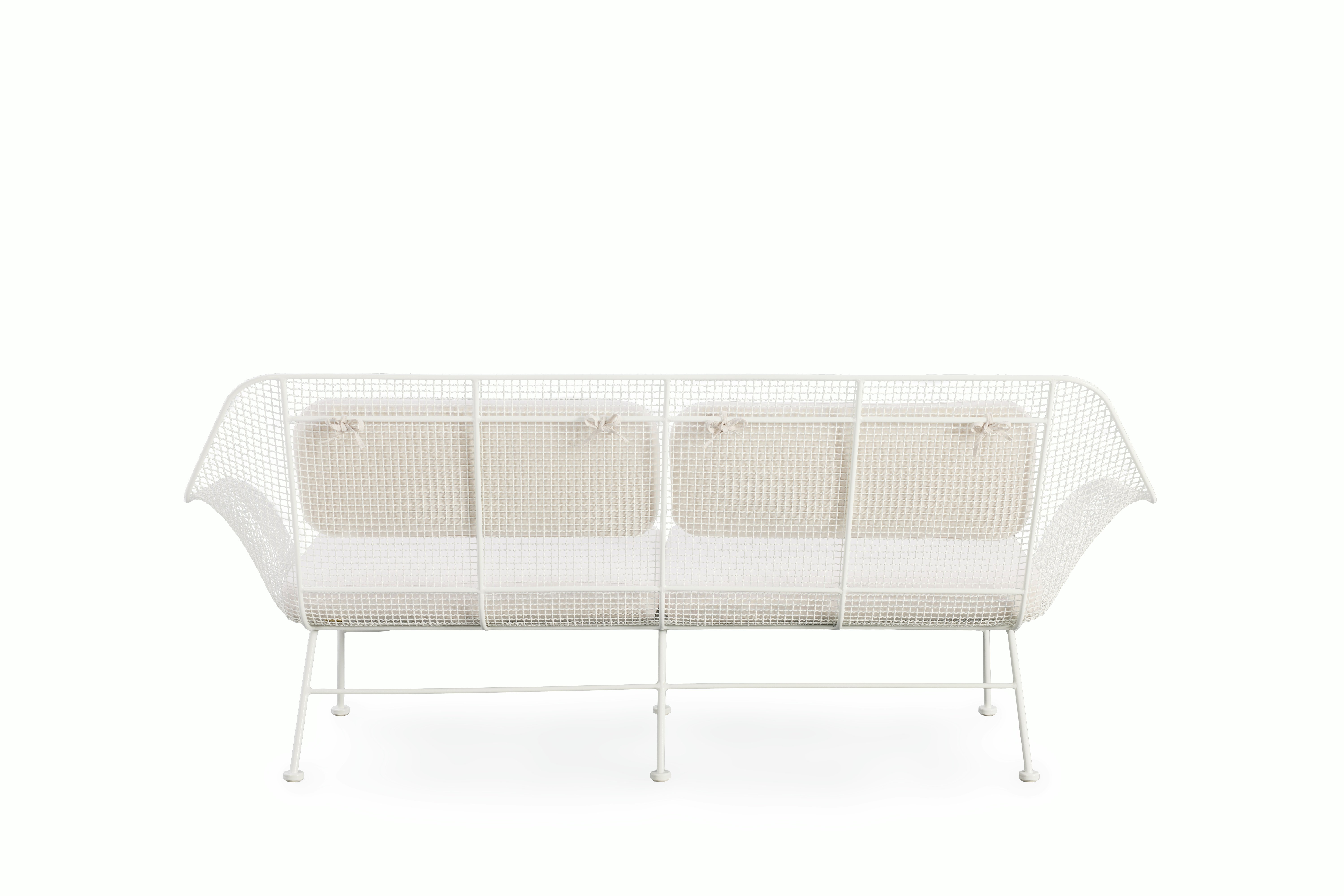 Sculptura Sofa - white, pumice