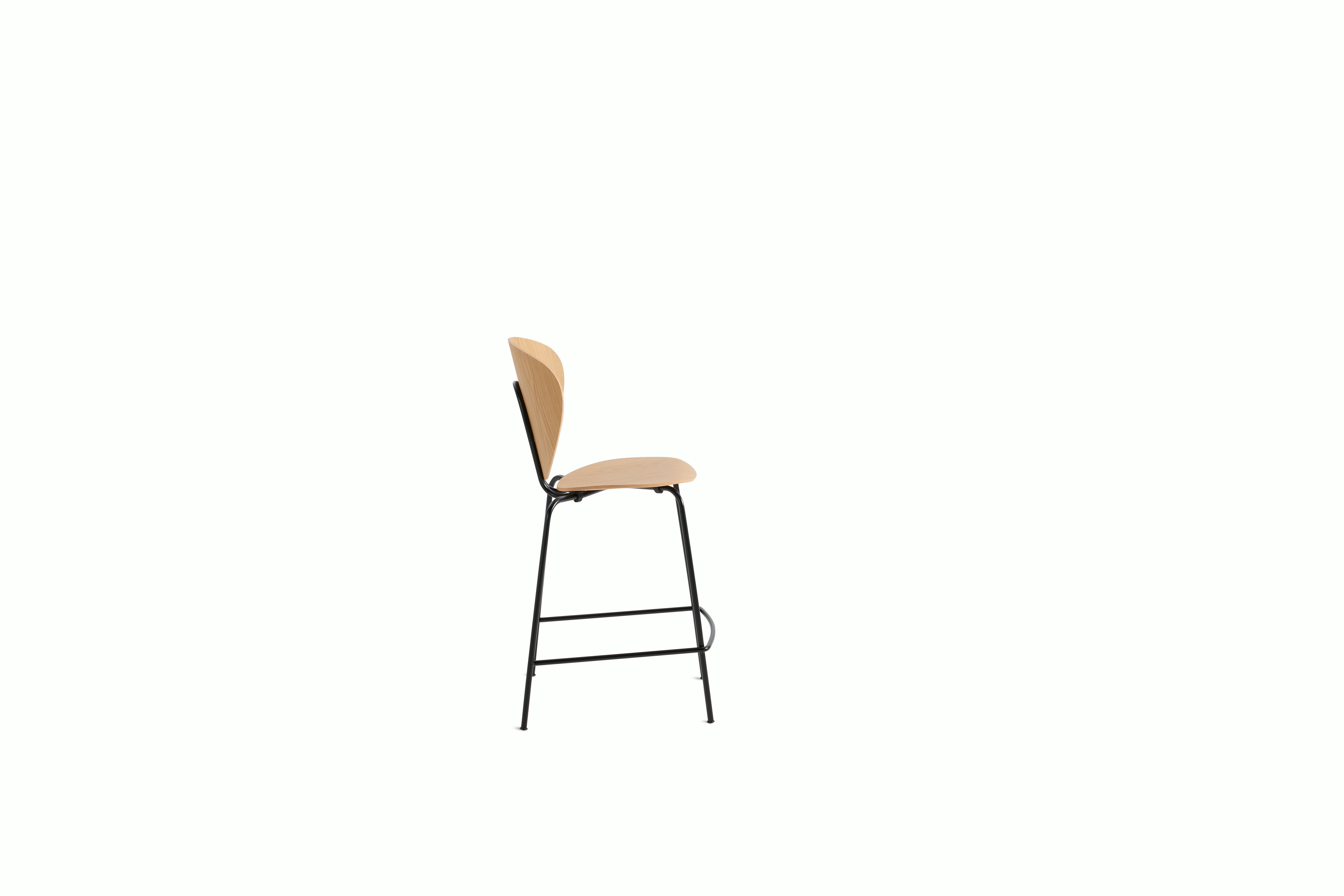 Globus Stool - Counter Height, Oak
