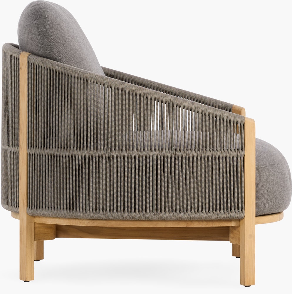 Softlands Outdoor Dining Chair - blend,  coal