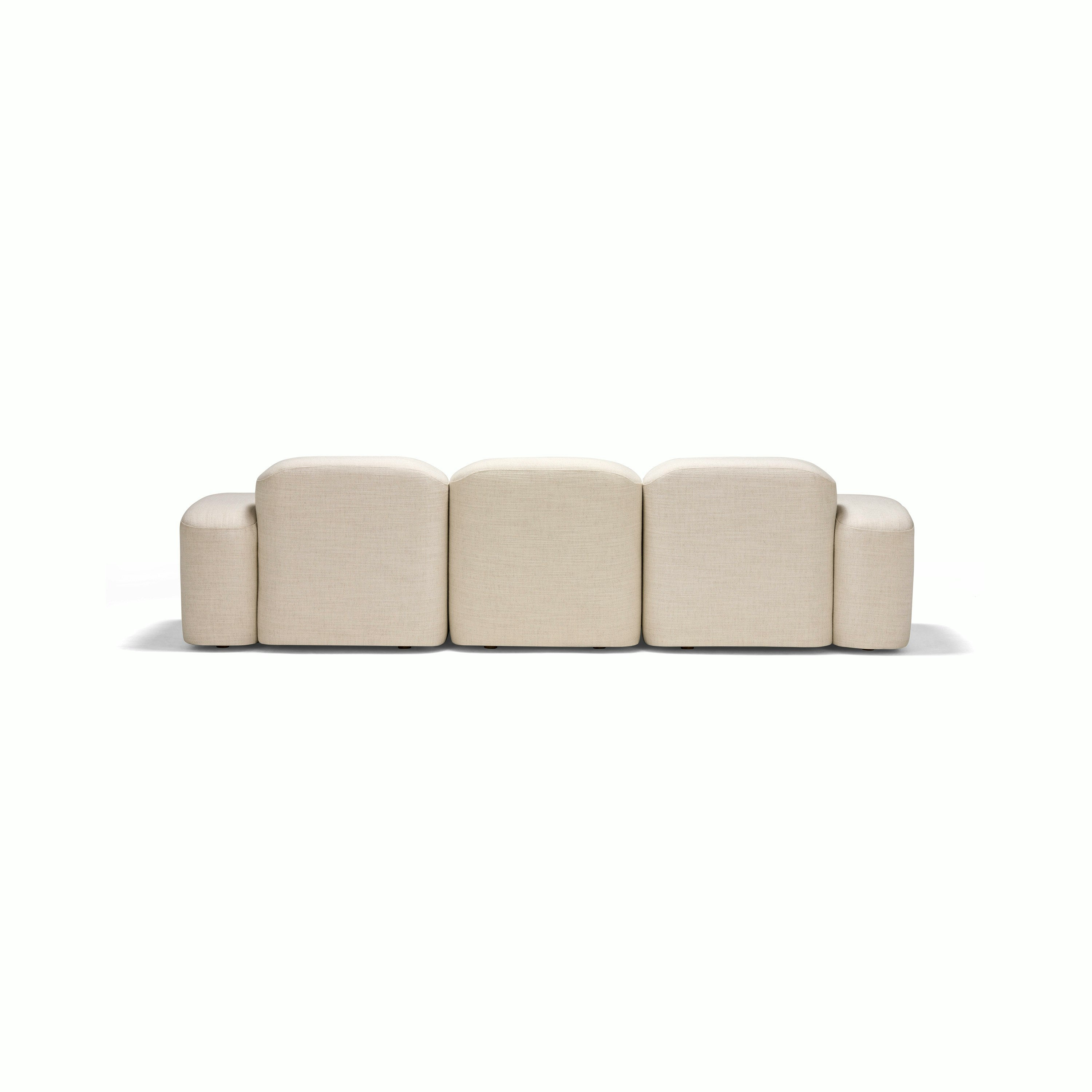 Muse Sofa - 3 Seater, Hyams, Sable