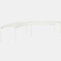 Palissade Park Bench - Metal, White