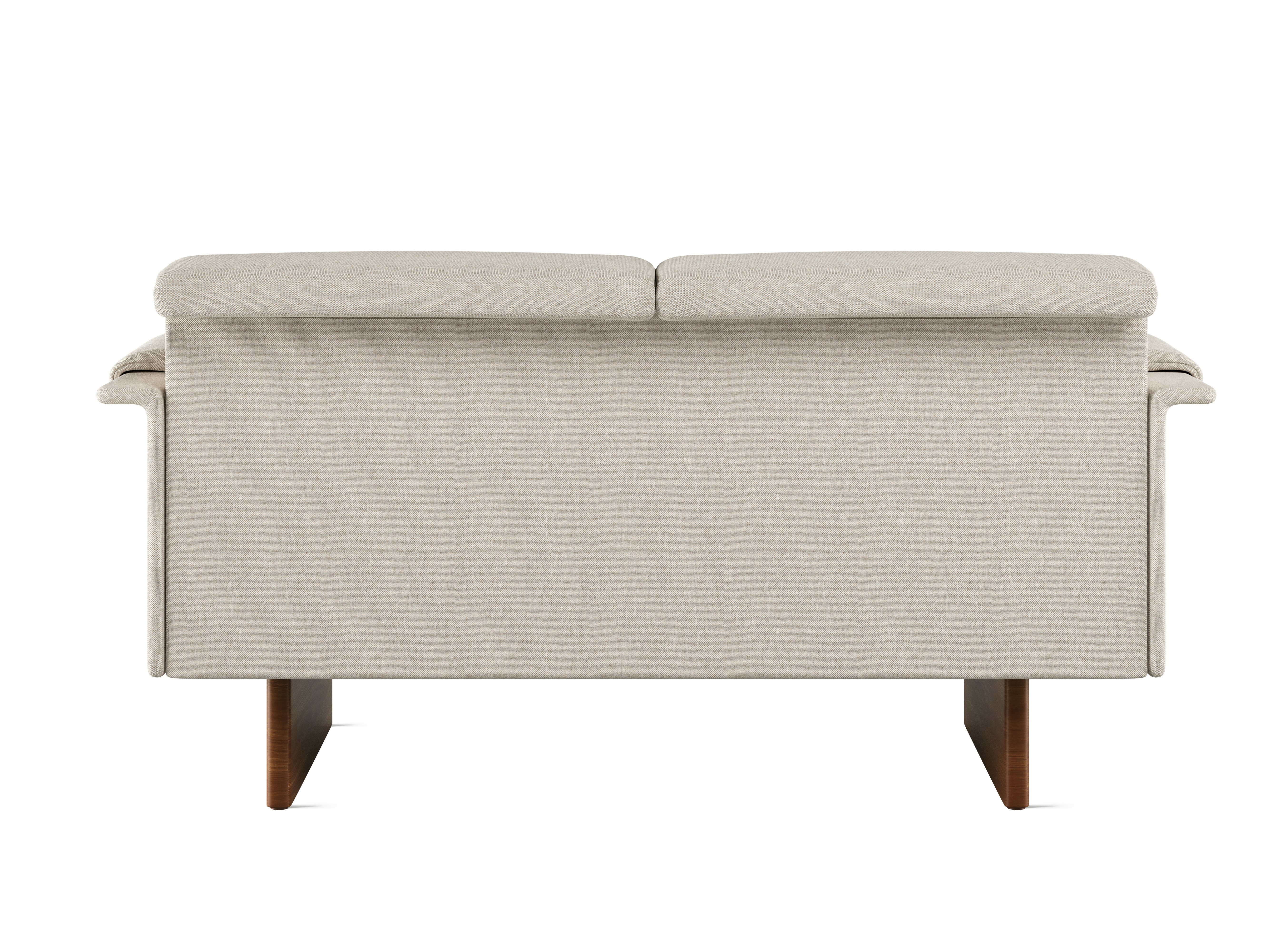 Mantle Settee - Mode,  Clavicle,  Walnut