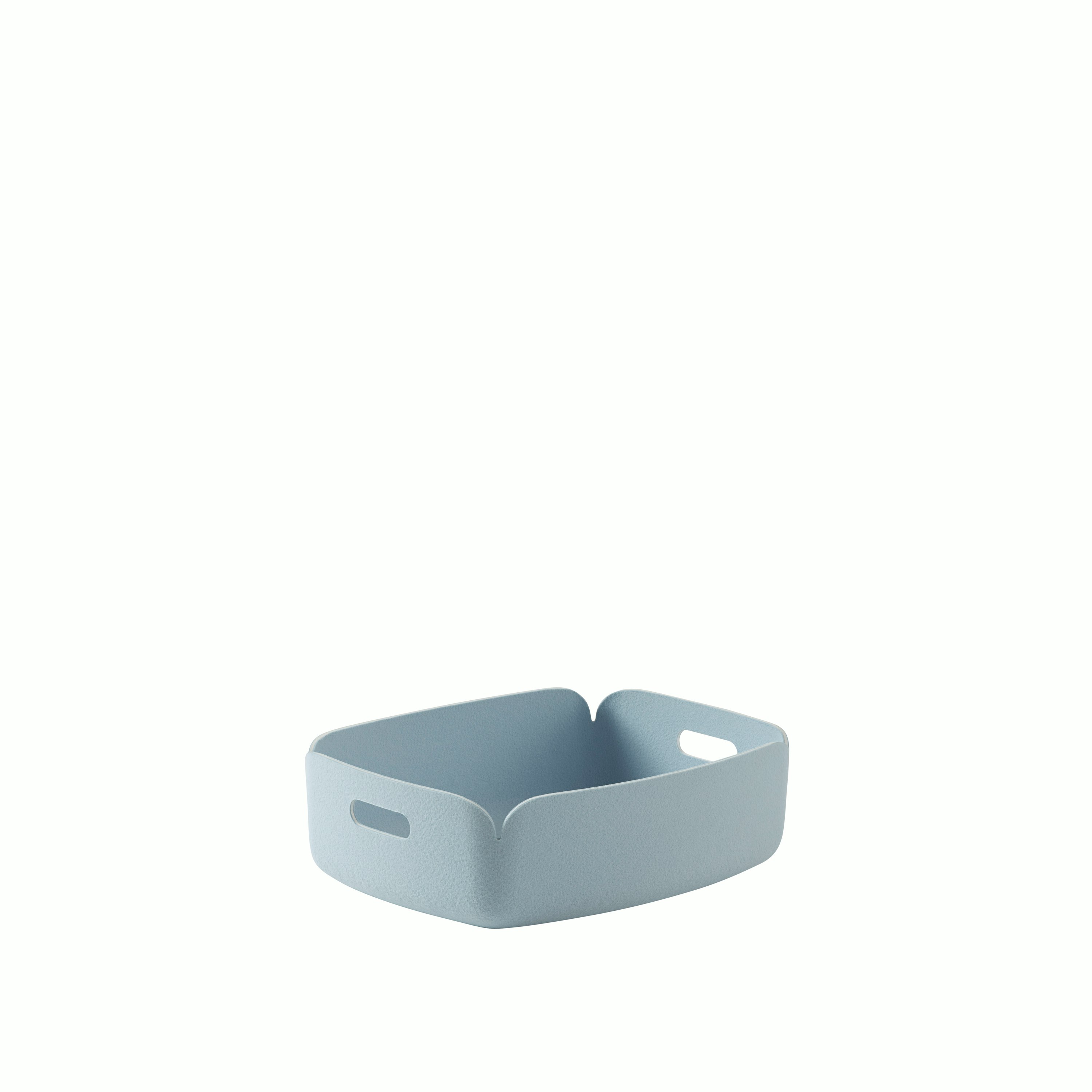 Restore tray light blue