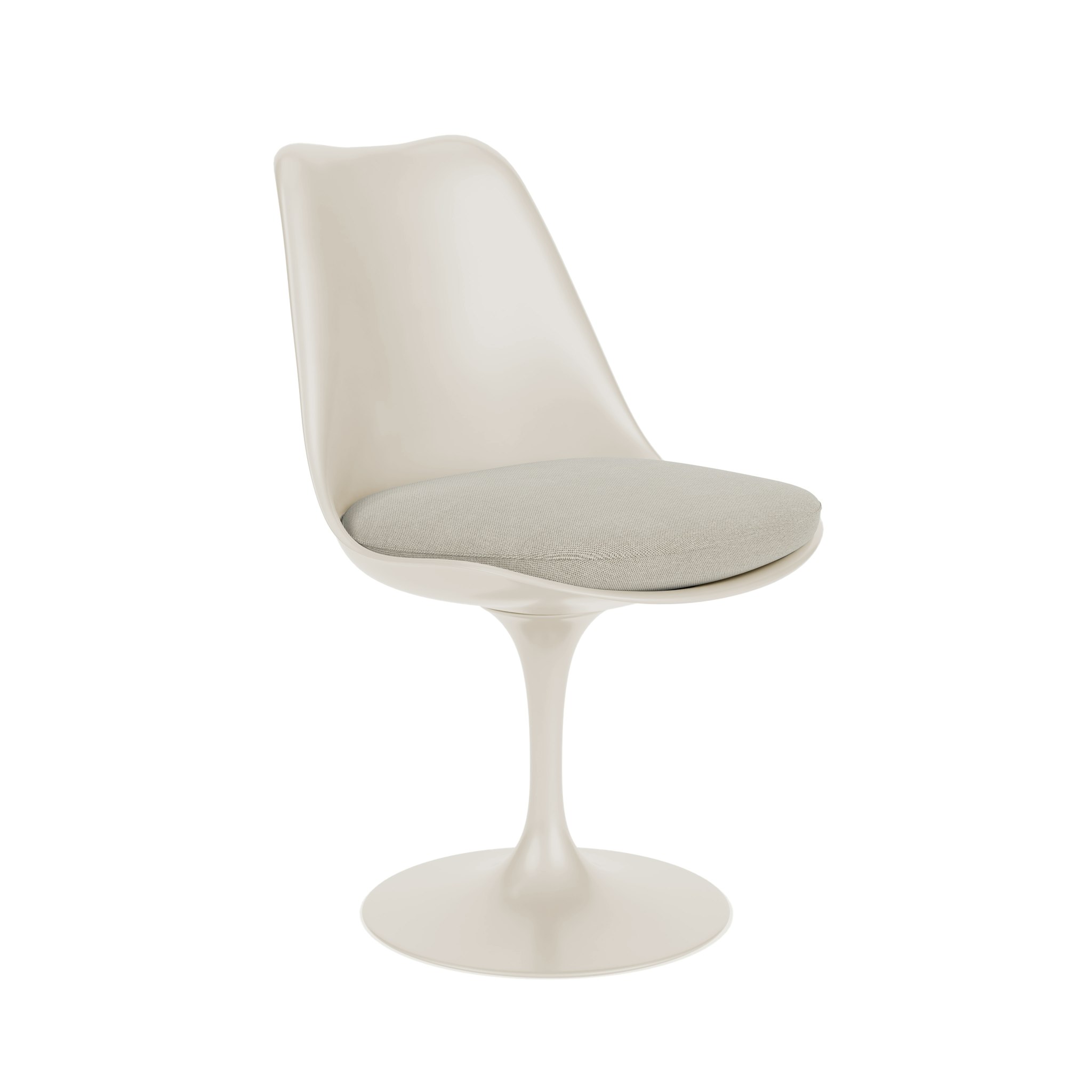 Saarinen Tulip Side Chair, Upholstered Seat