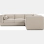 Symme Corner Sectional - Fabric Frame