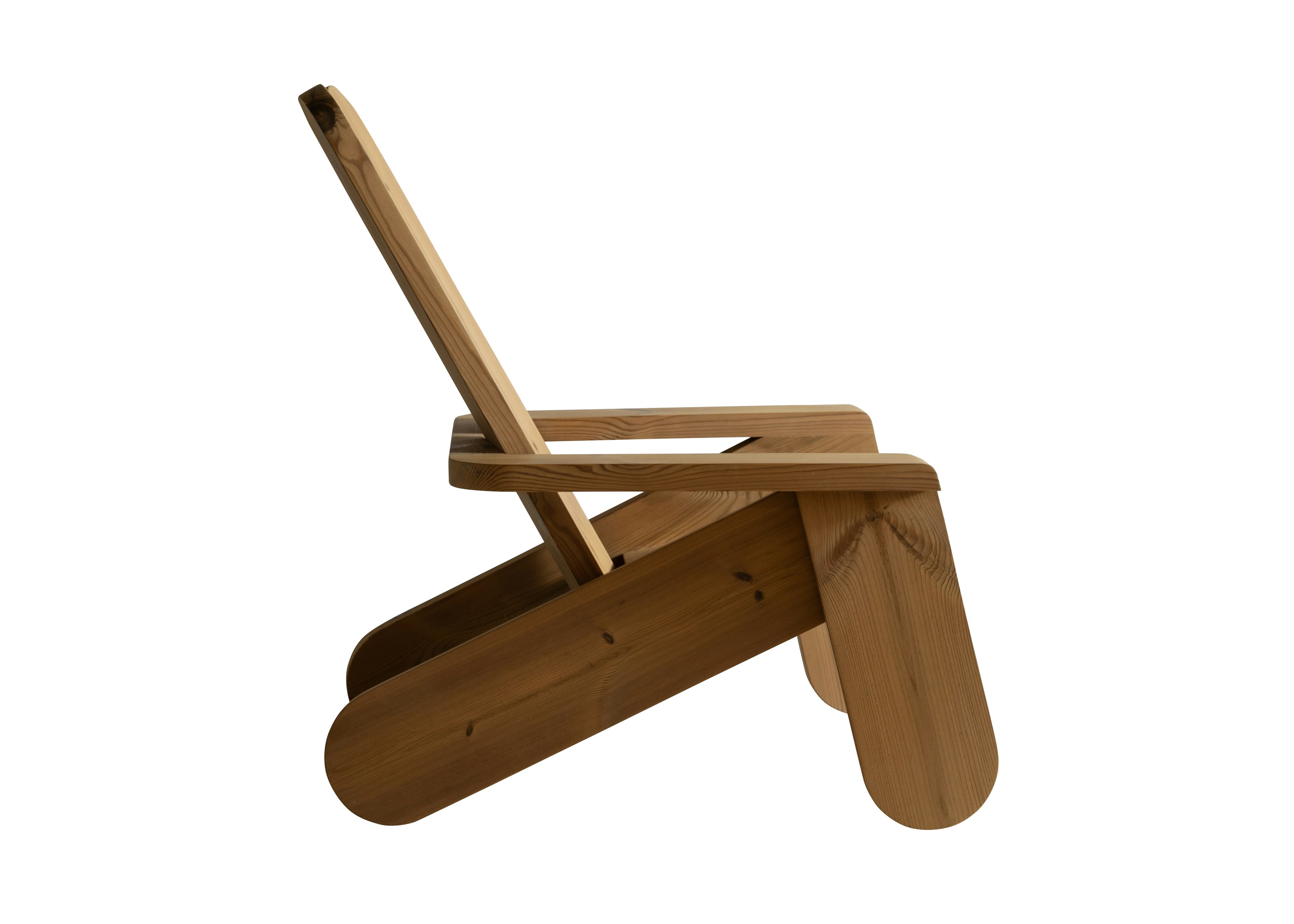 Peace Outdoor Lounge Chair - Heat Treated Pine