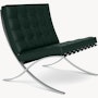 Barcelona Chair -  Volo Leather, Arbor Shade