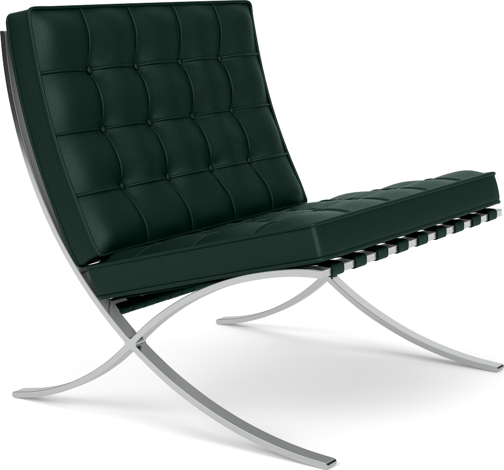Barcelona Chair -  Volo Leather, Arbor Shade