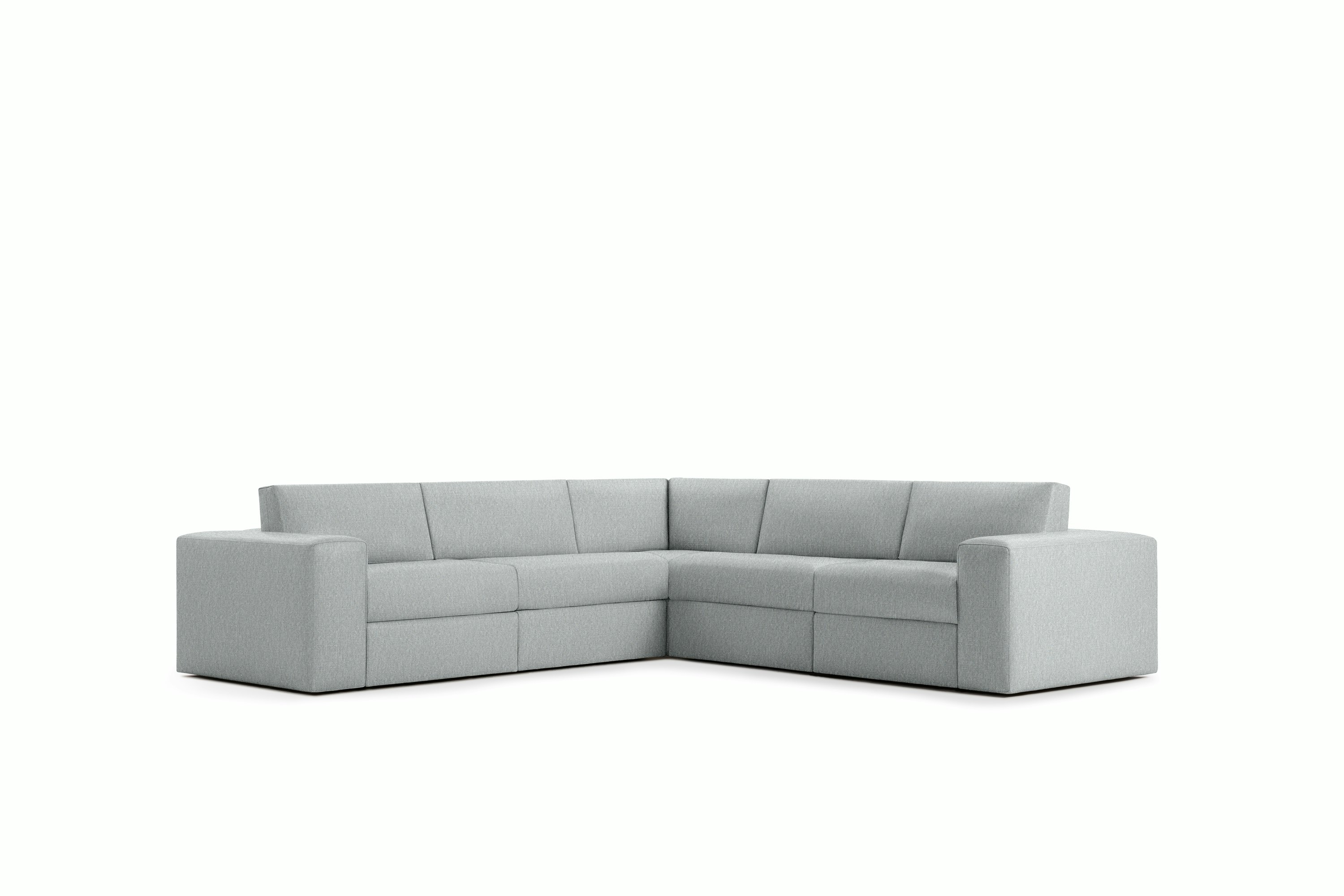 Irvin Corner Sectional -  Album Linen,  Powder