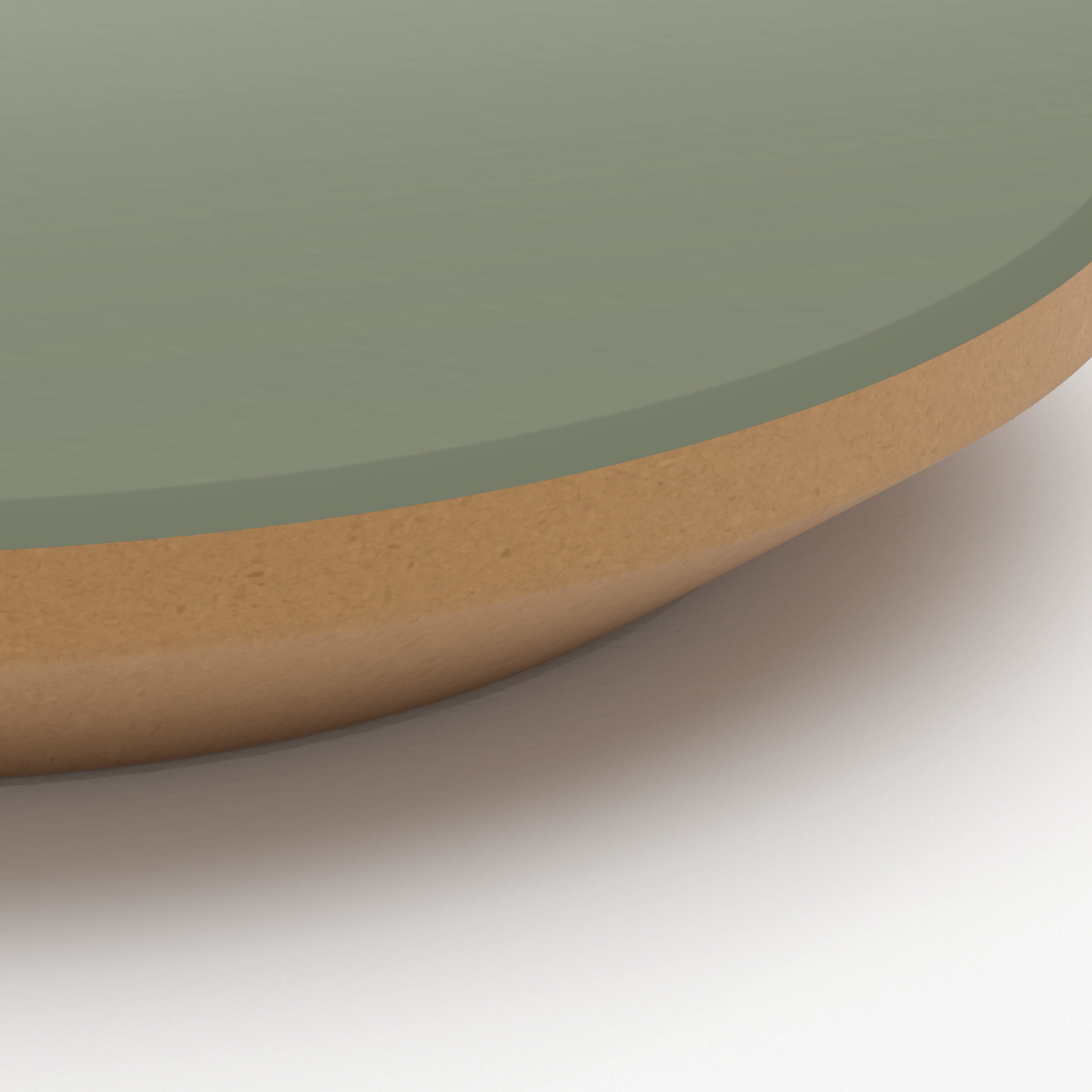 Olive with Reverse Chamfer Edge