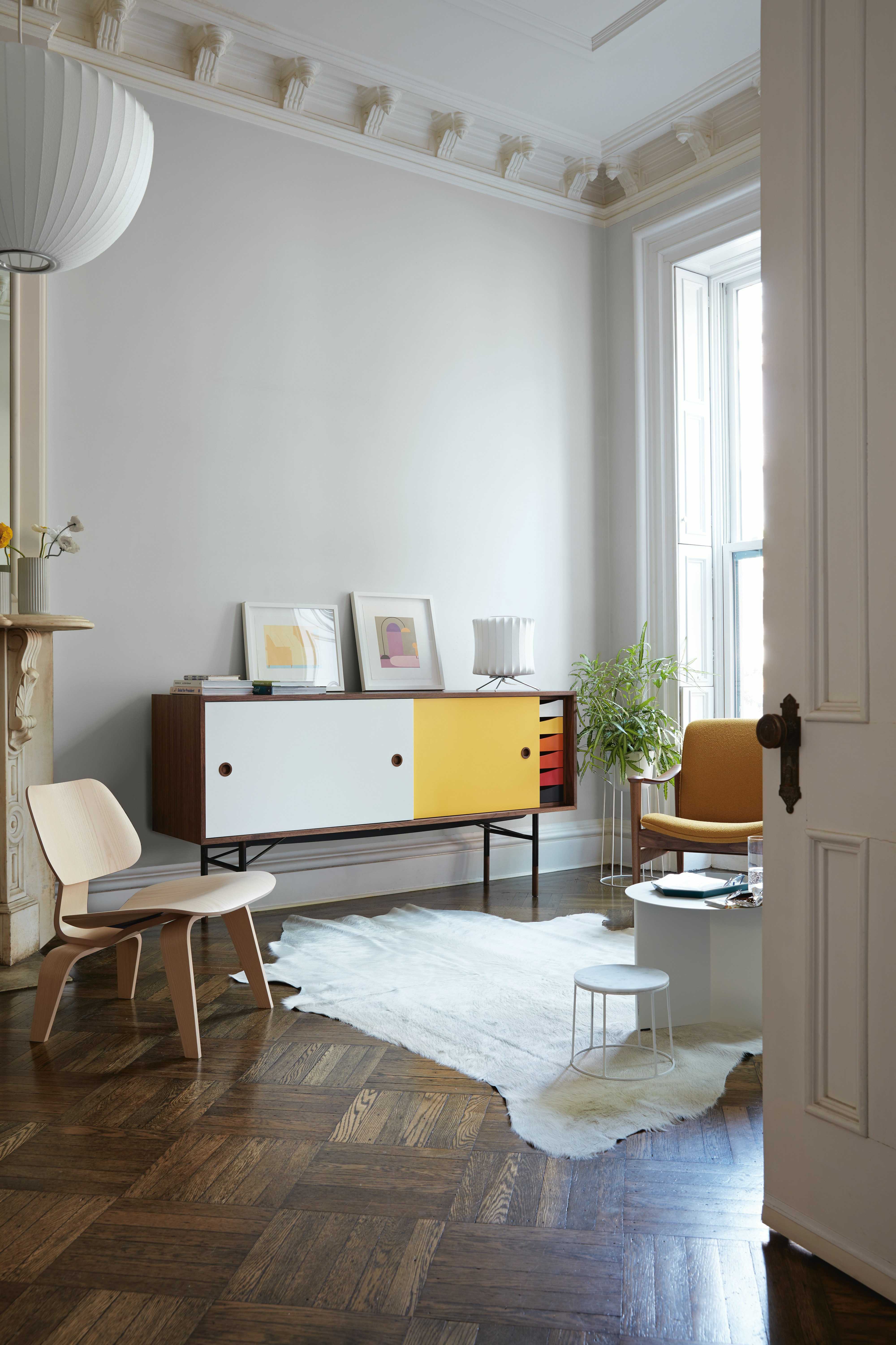 Eames Molded Plywood Lounge Chair Wood Base (LCW)