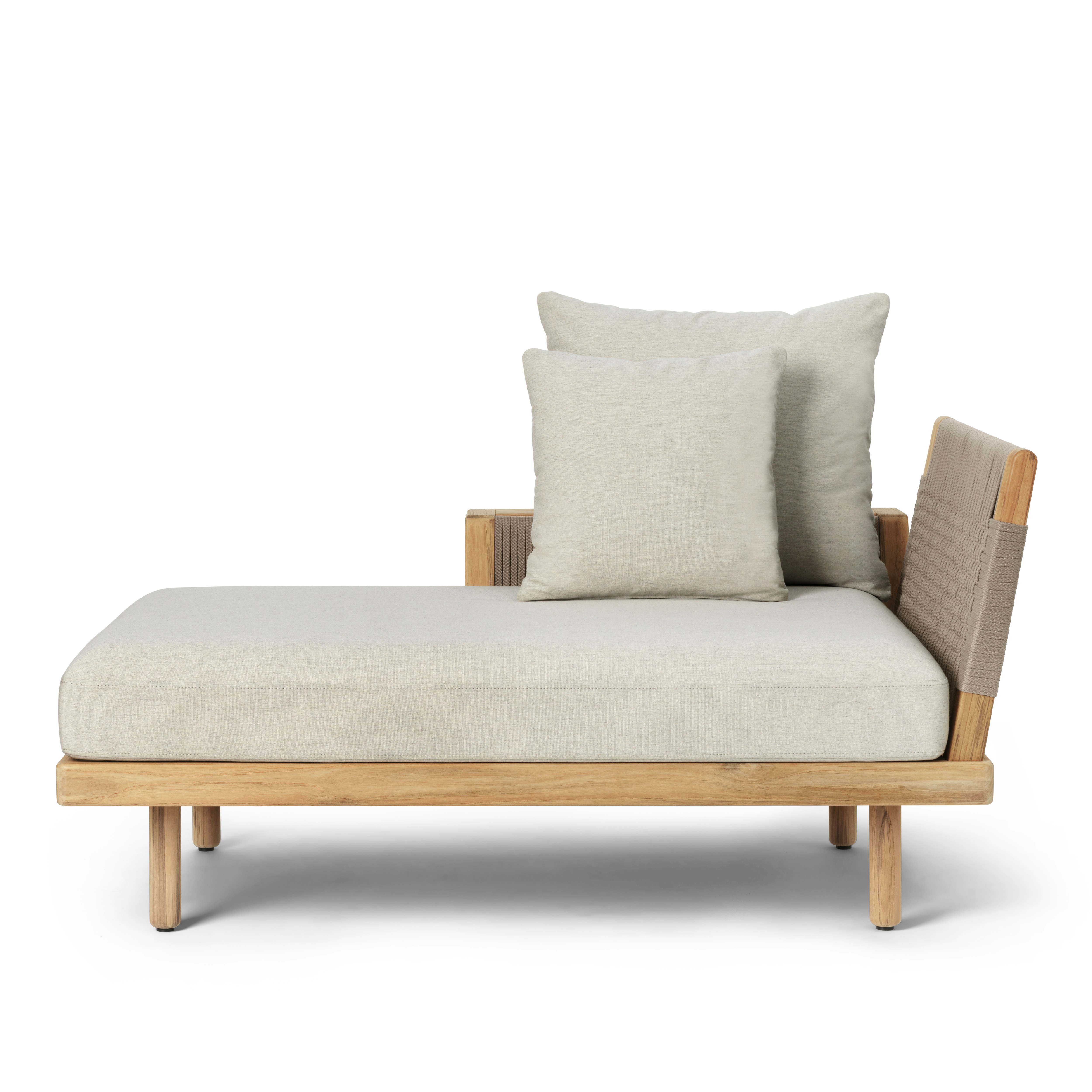 E540 Embrace Outdoor Chaise Module w/Armrest