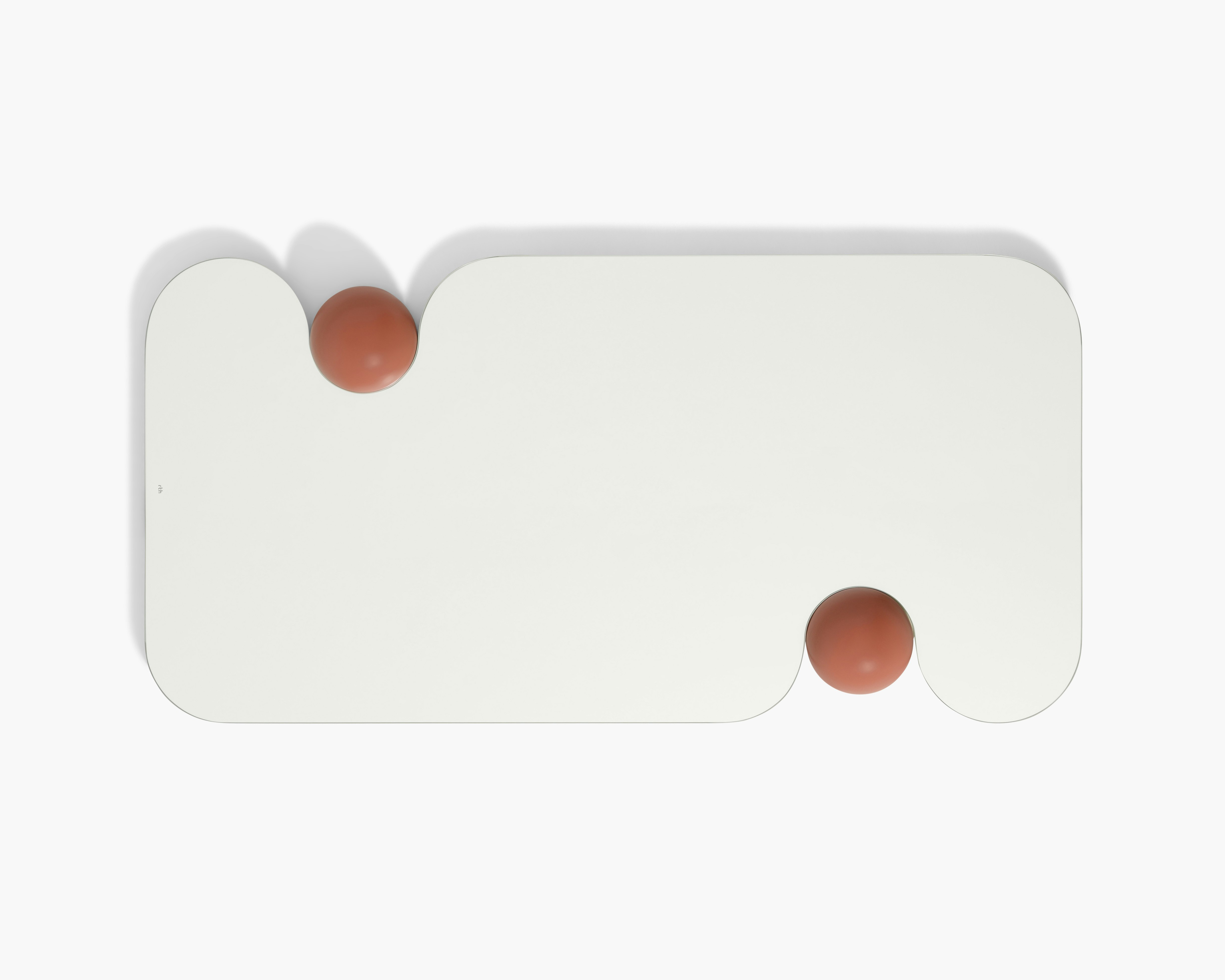 Big Squeeze Mirror, Large, Clay